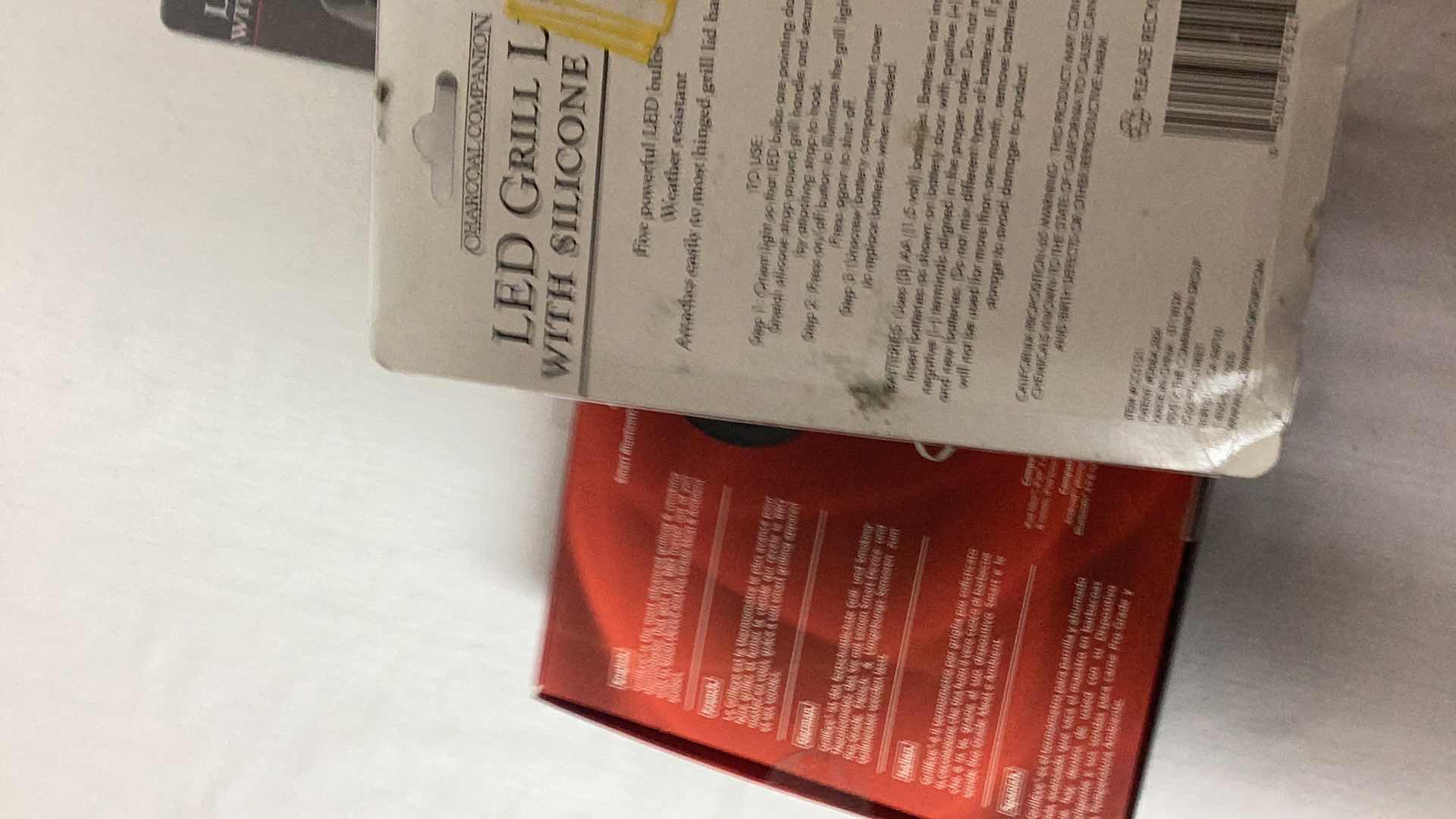 Photo 1 of GRILLE EYE SMART BLUETOOTH THERMOMETER AND TWO LED GRILL LIGHT FACTORY SEALED