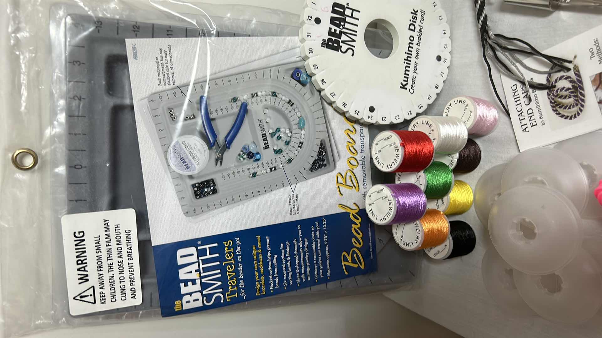 Photo 1 of KUMIHIMO JEWELRY MAKING SUPPLIES