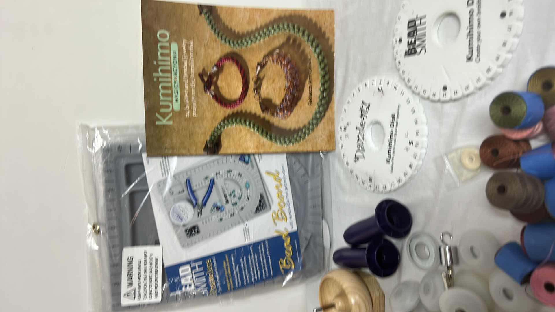 Photo 1 of KUMIHIMO -  JEWELRY MAKING  SUPPLIES