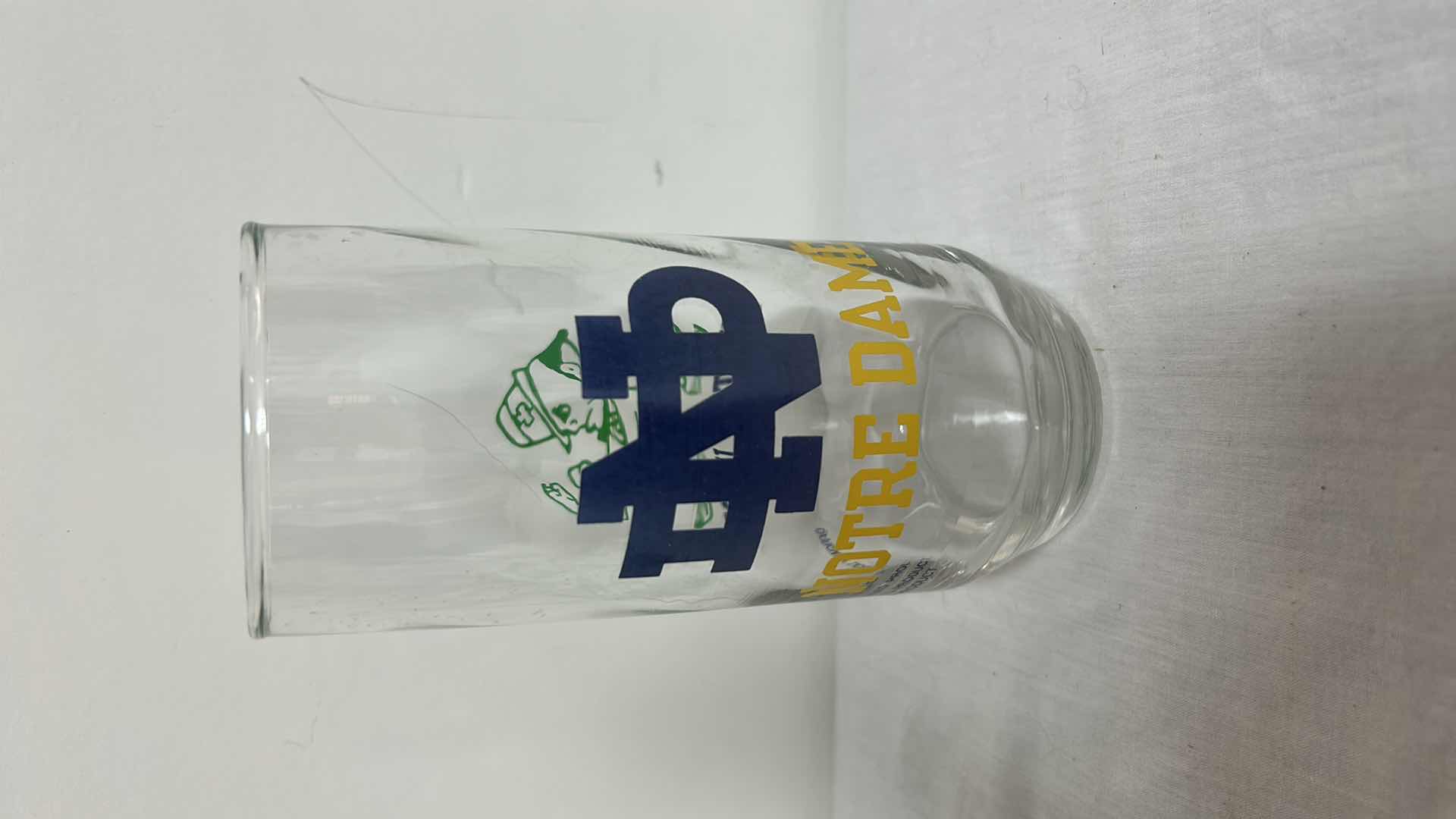 Photo 1 of 8 NOTRE DAME DRINKING GLASSES