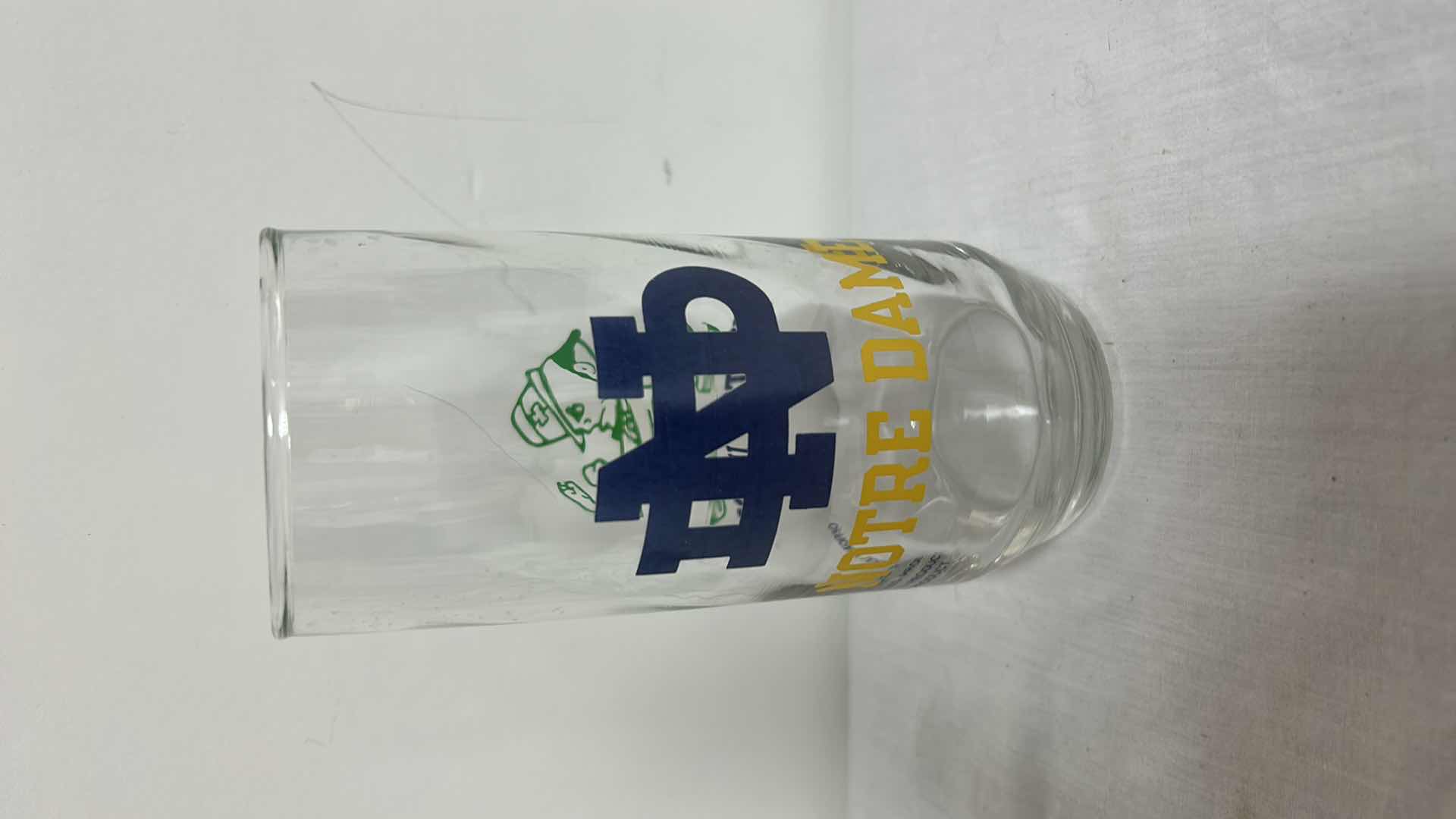Photo 1 of 8 NOTRE DAME DRINKING GLASSES