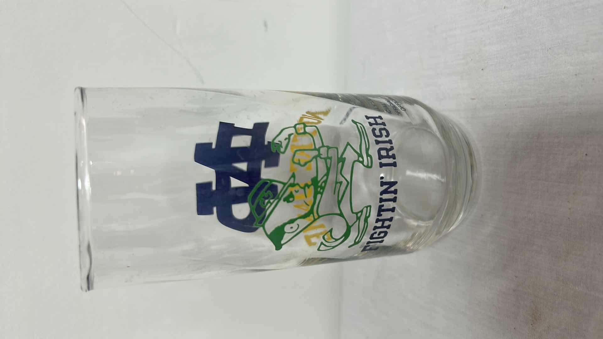Photo 1 of 8 NOTRE DAME DRINKING GLASSES