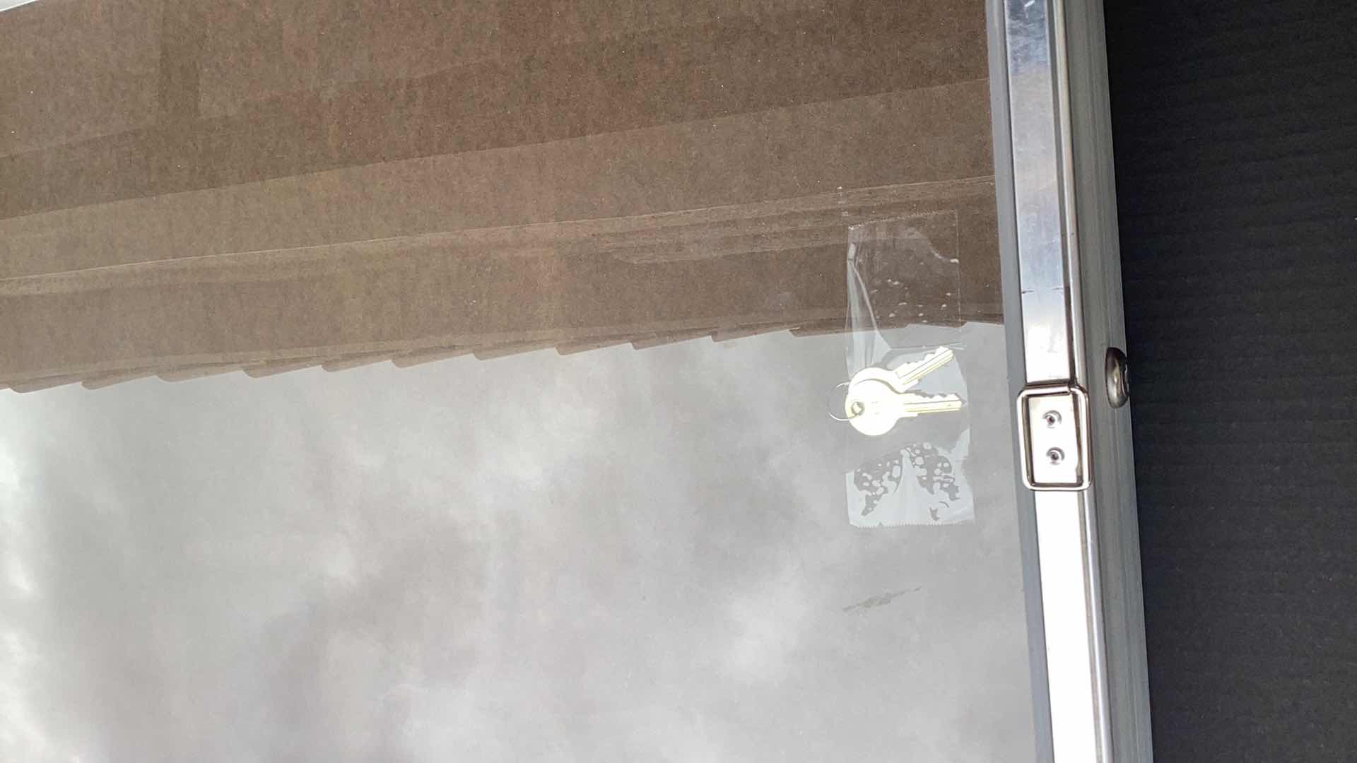 Photo 1 of ALUMINIUM DISPLAY CASE WITH KEY 34” X 22” H 3”