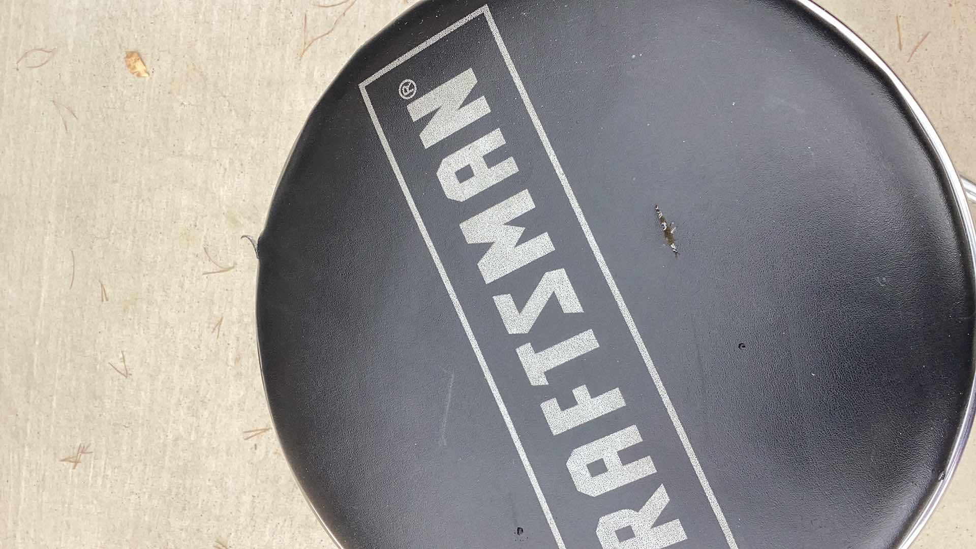 Photo 1 of CRAFTSMAN SHOP STOOL 17” X 28”