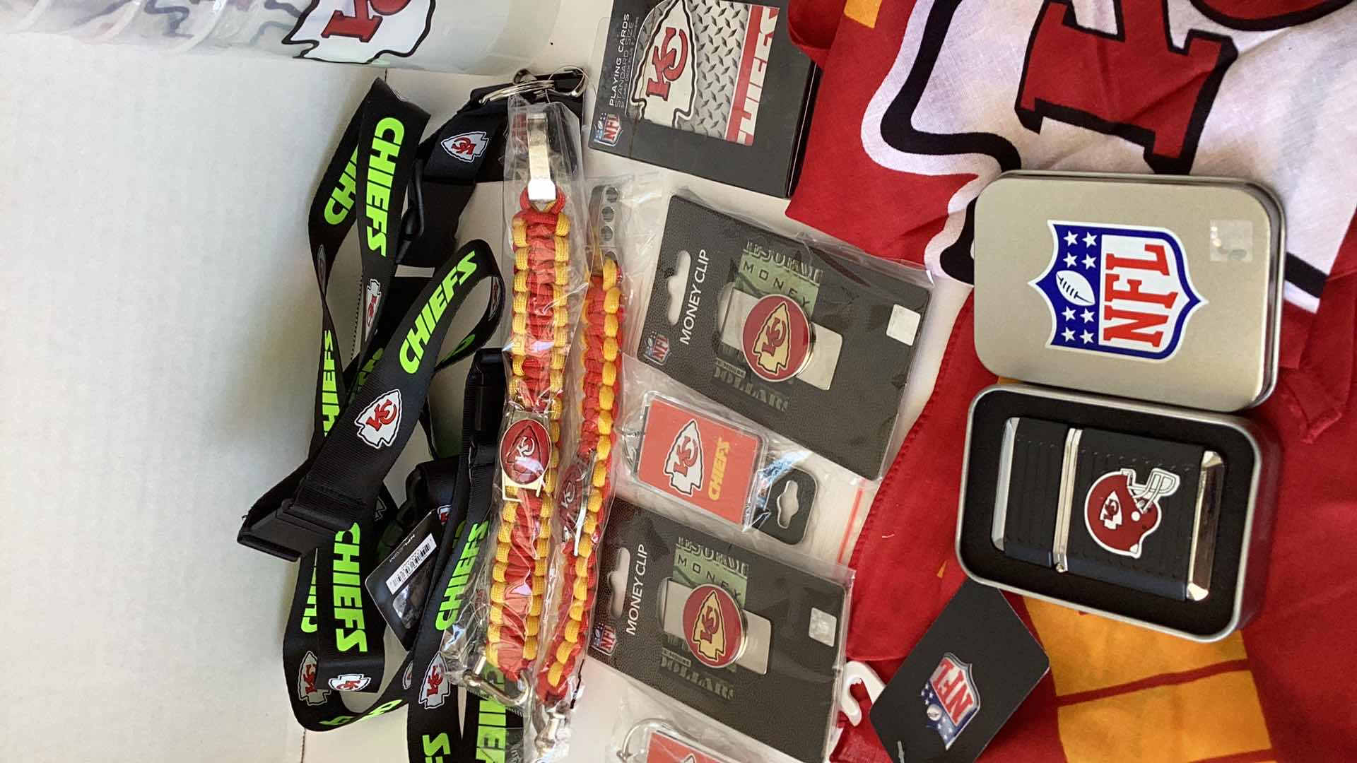 Photo 1 of NFL FAN GEAR CHIEFS