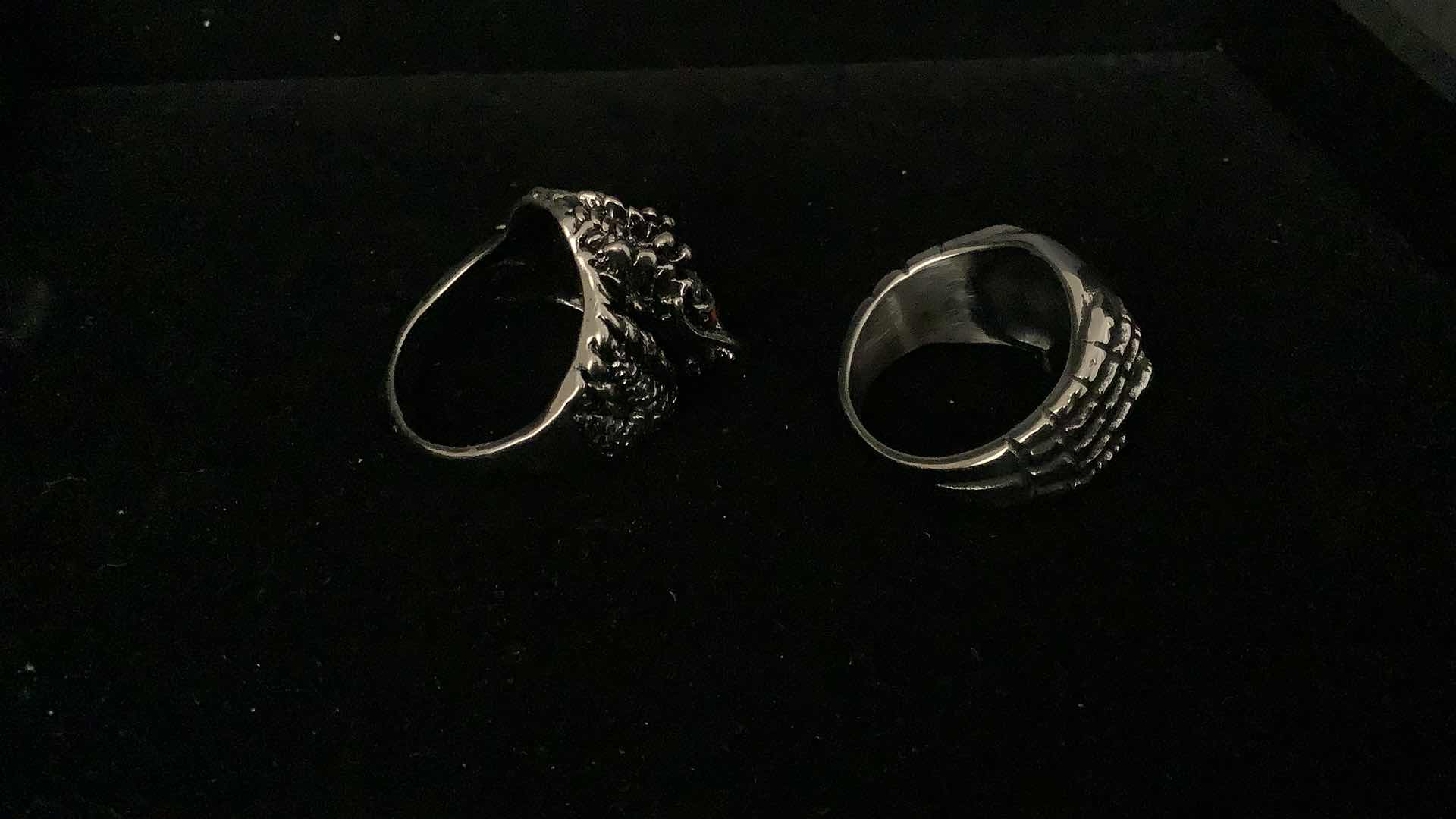 Photo 1 of 2 MEN RINGS SIZE 11