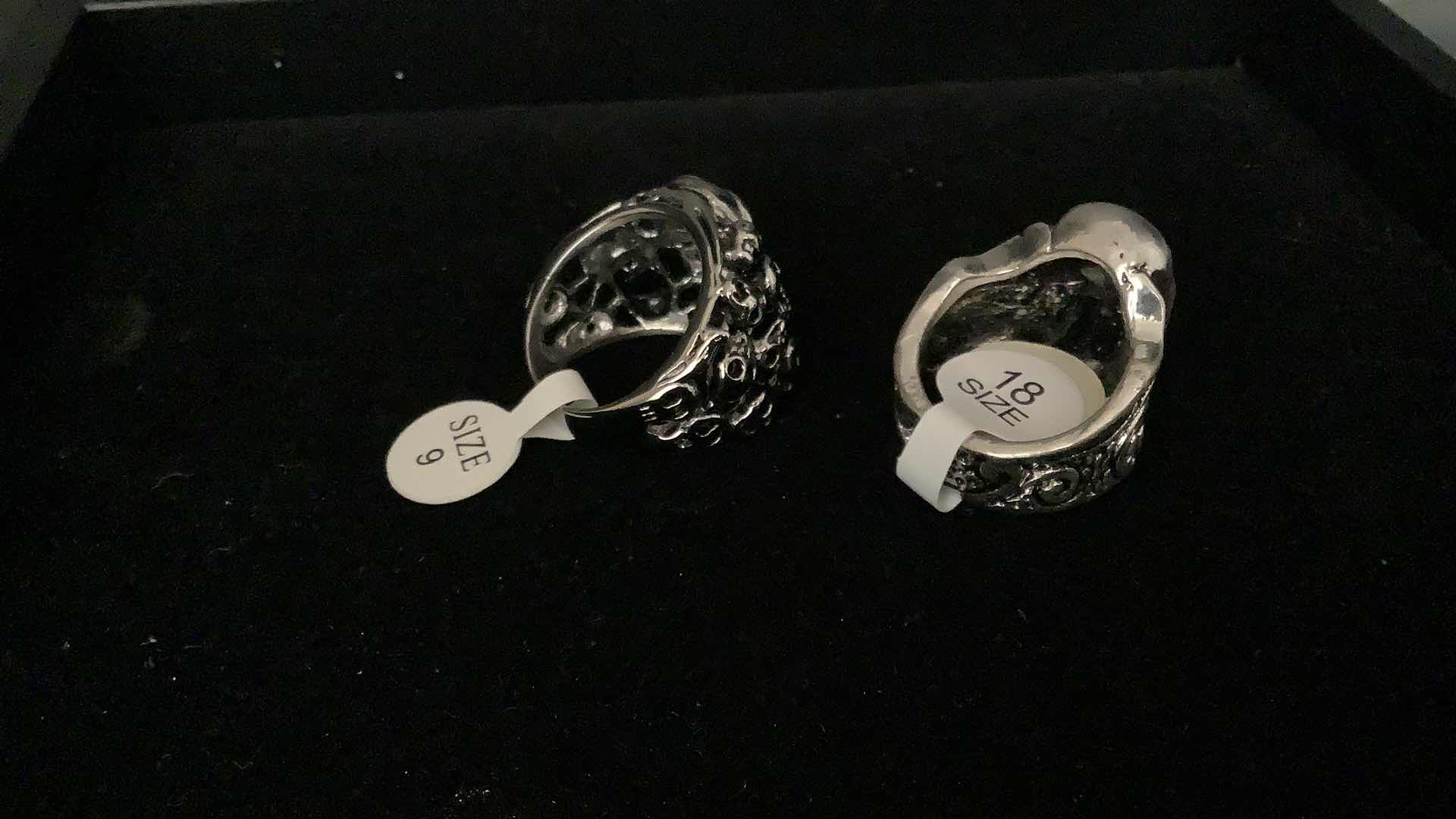 Photo 1 of 2 MEN RINGS SIZE 9