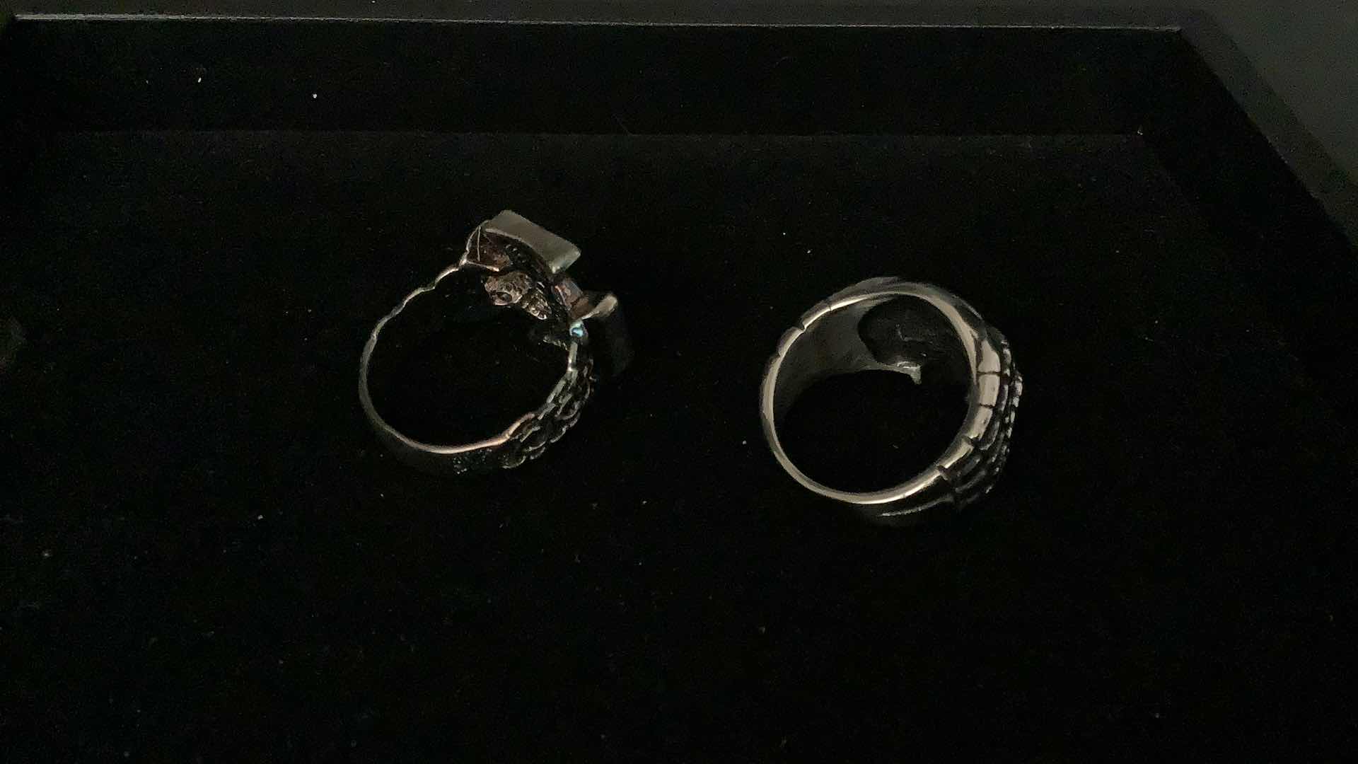 Photo 1 of 2 MEN RINGS SIZE 11