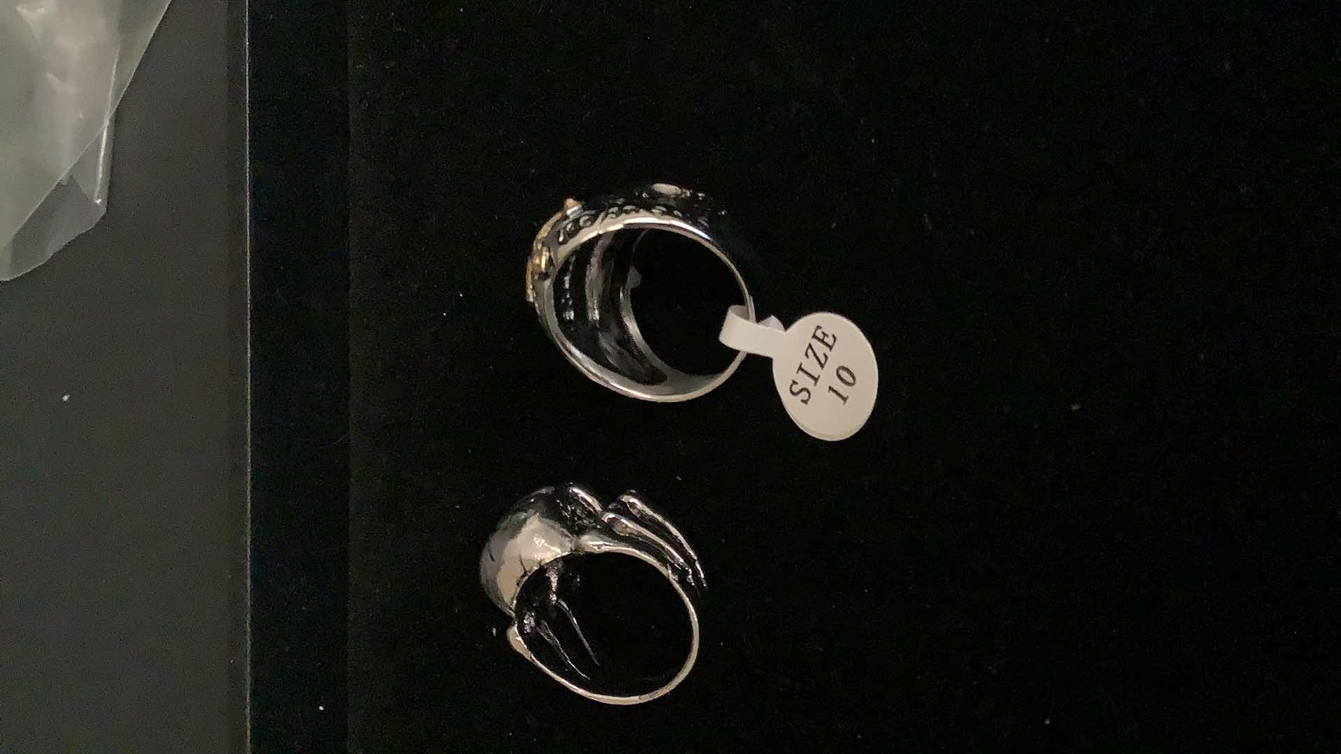 Photo 1 of 2 MEN RINGS SIZE 10