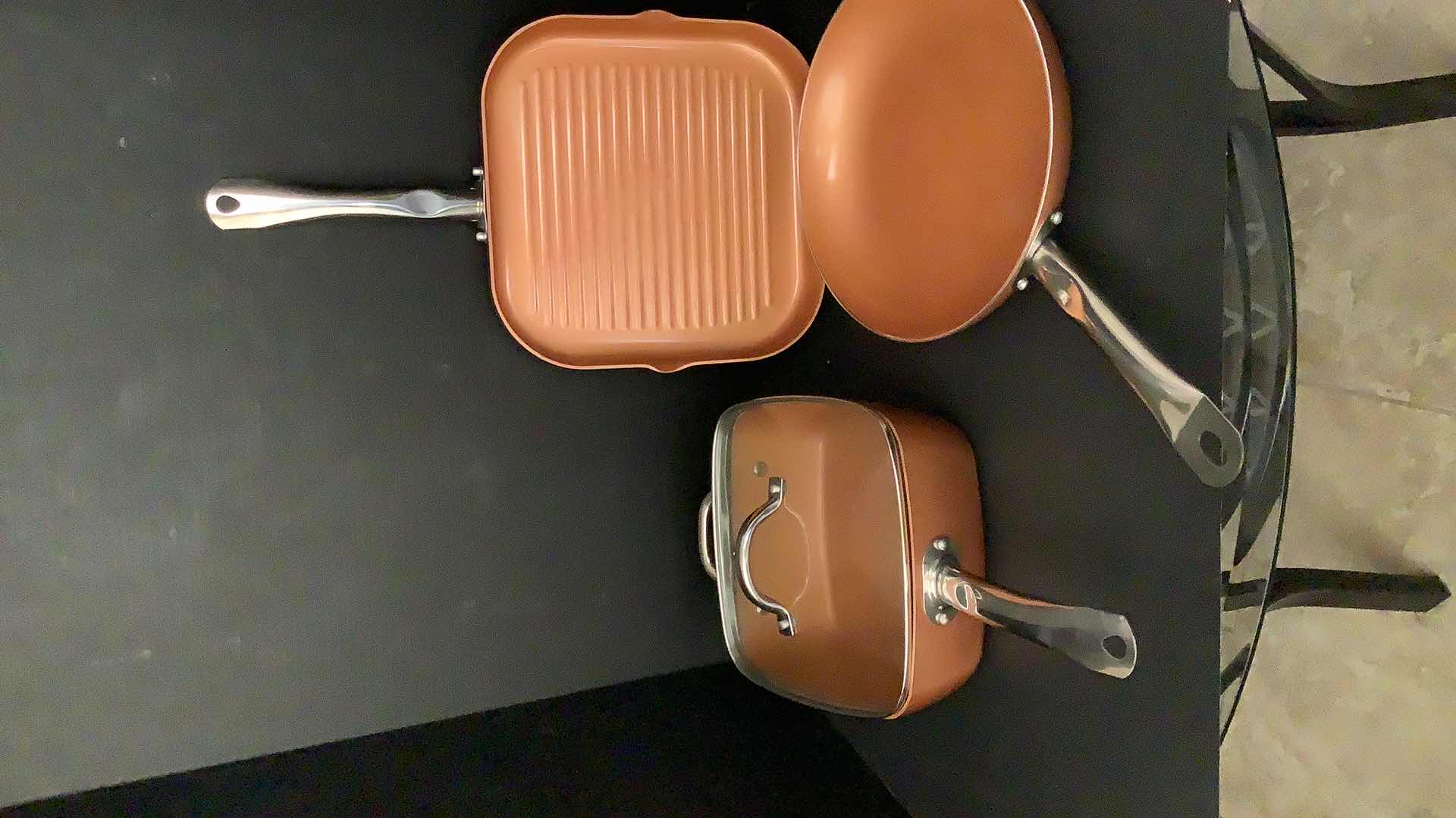 Photo 1 of DIAMOND HOME 4 PCS COOKWARE SET