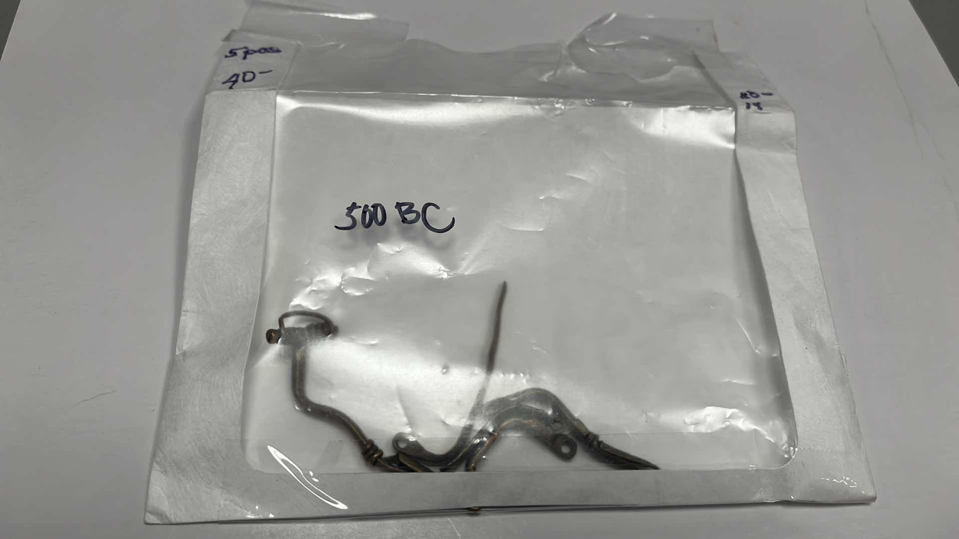 Photo 2 of ANCIENT ROMAN TIMES FIBULA  USED TO HOLD ROPE TOGETHER