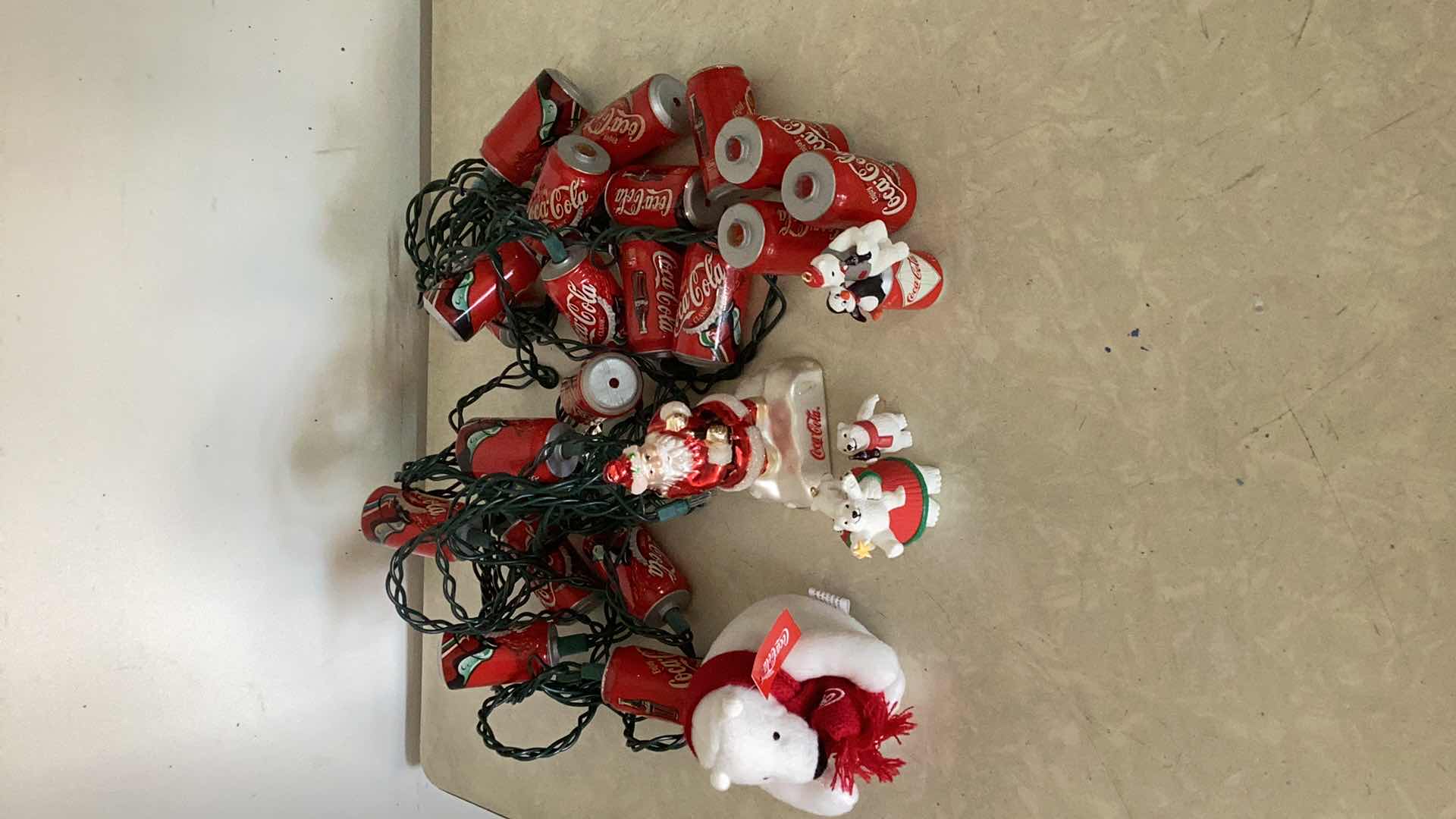 Photo 1 of COCA COLA CHRISTMAS ORNAMENTS