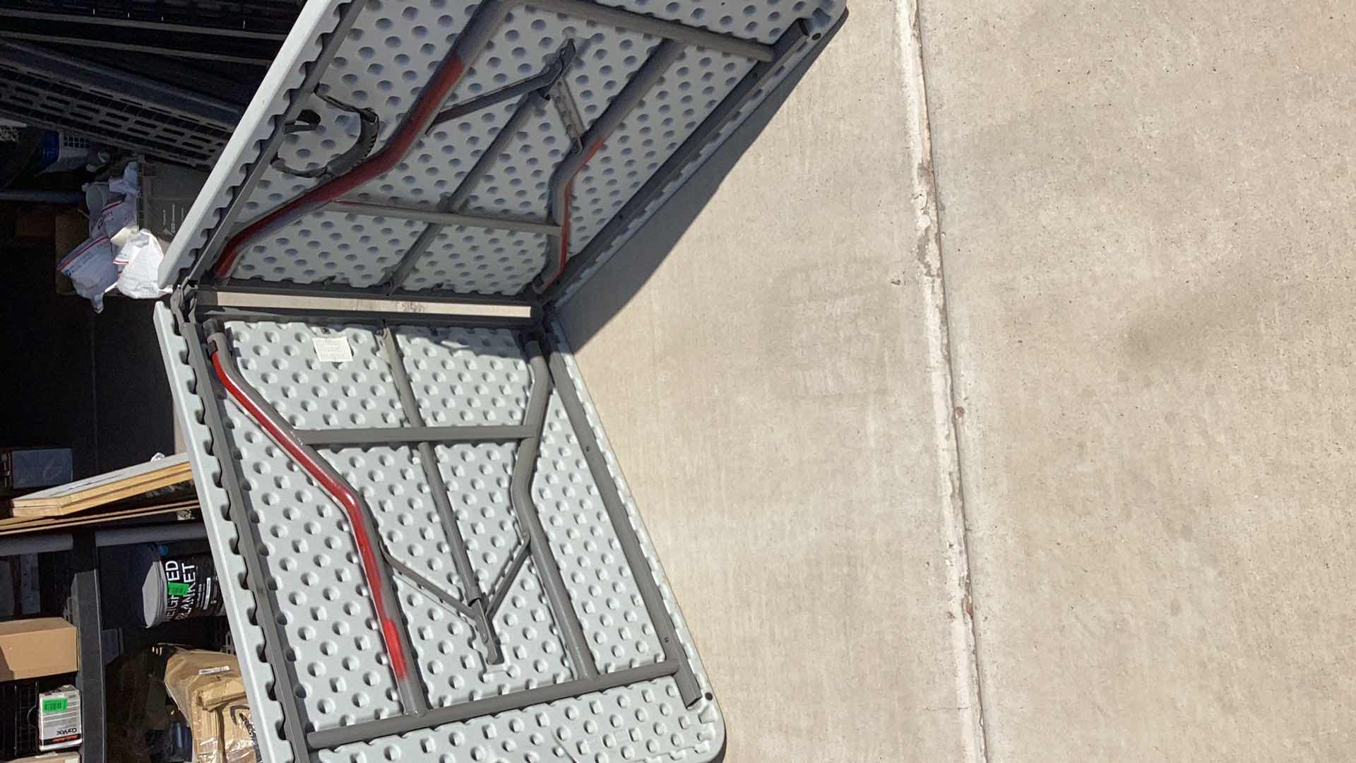 Photo 1 of HEAVY DUTY FOLDING TABLE