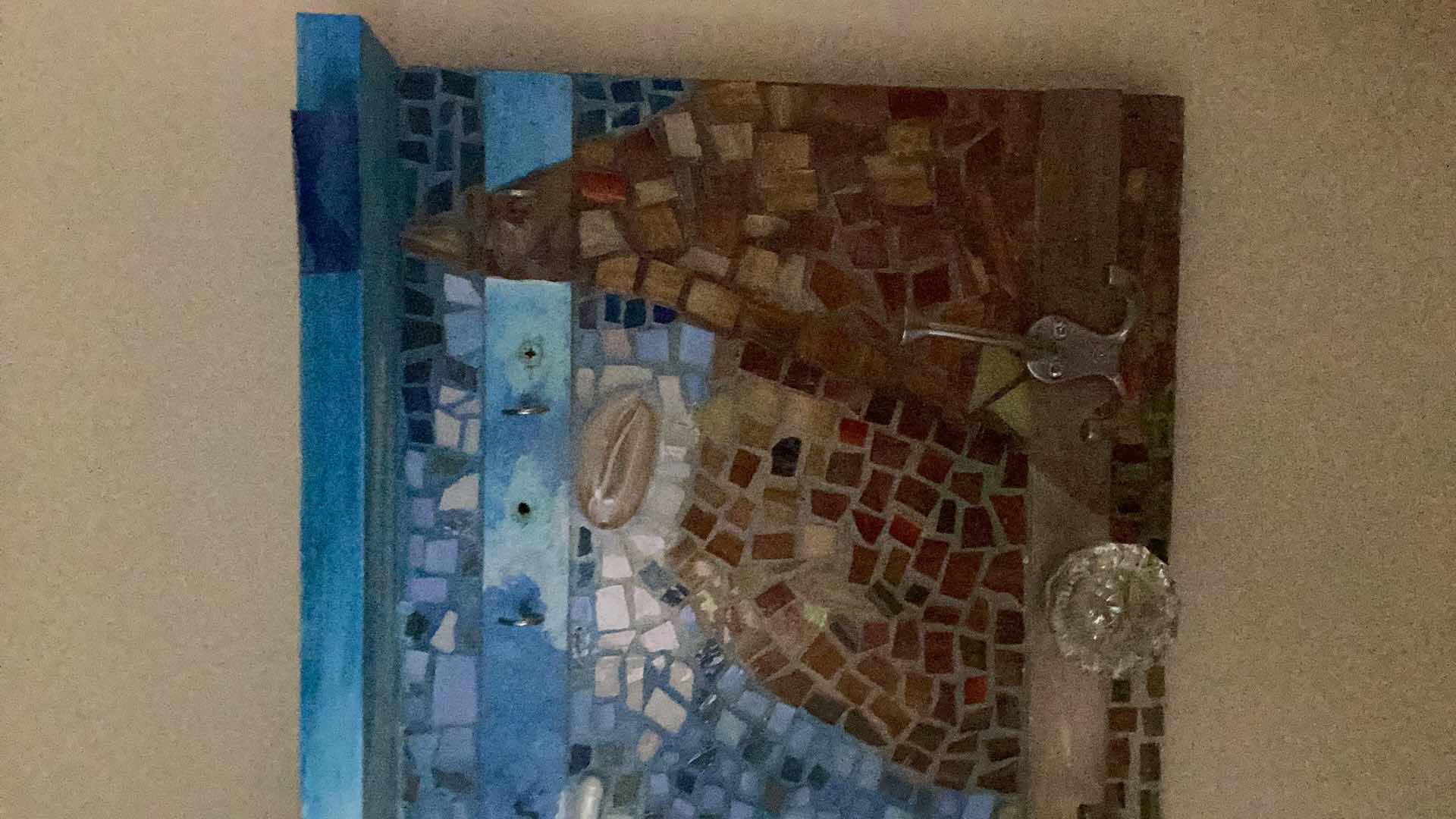 Photo 1 of HAND MADE MOSAIC COAT RACK