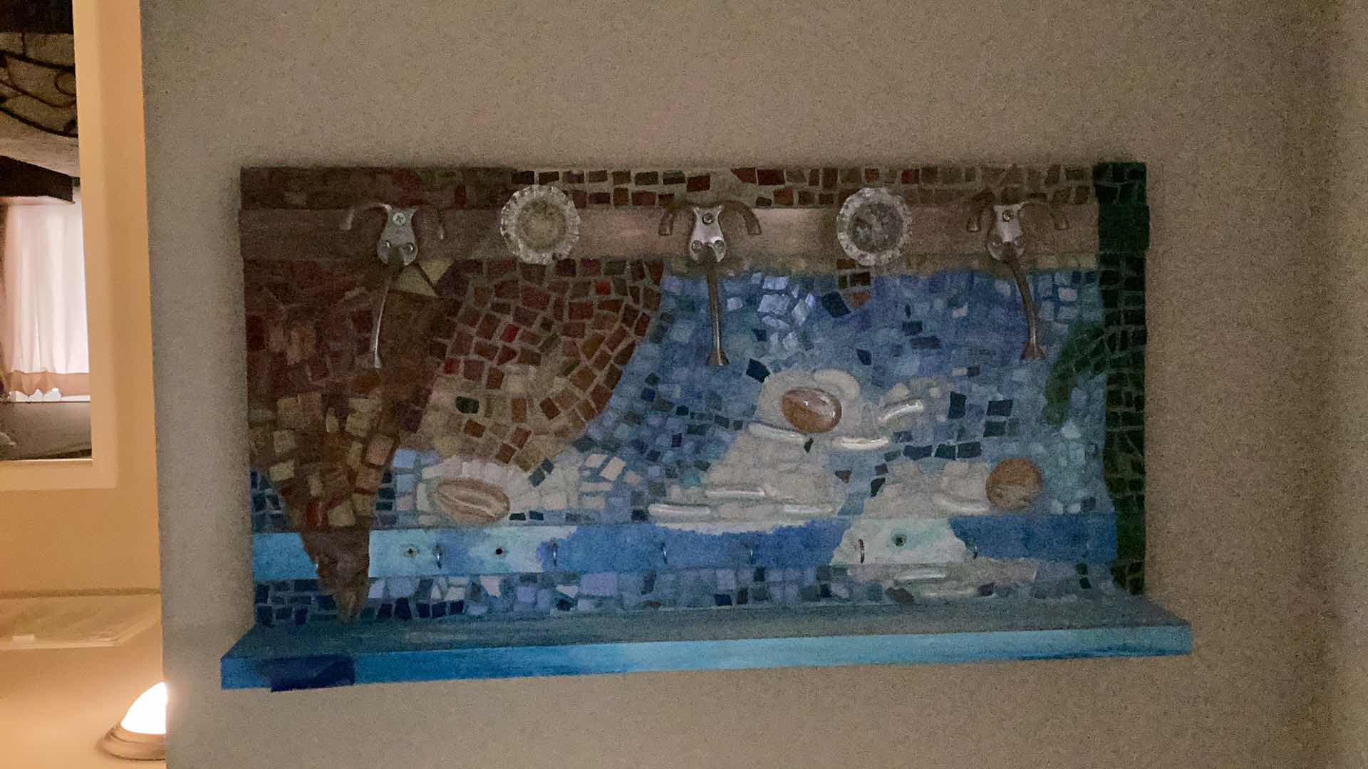 Photo 1 of HAND MADE MOSAIC COAT RACK