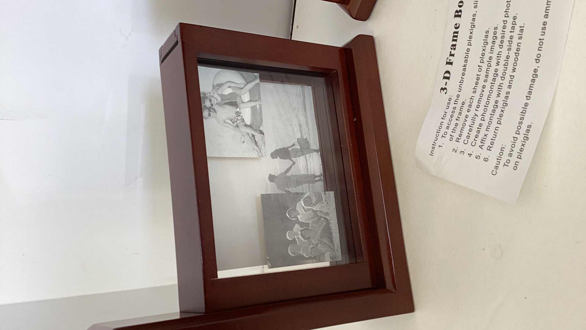 Photo 1 of PAIR OF 3D FRAME BOOKENDS