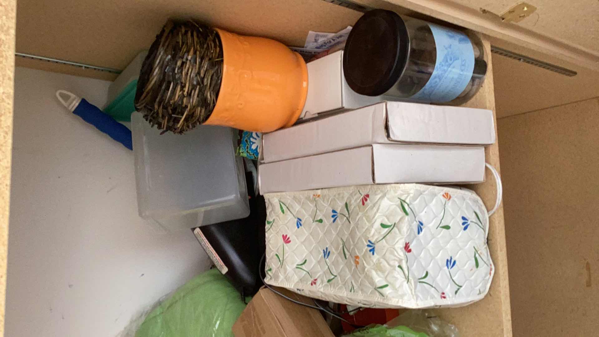 Photo 1 of CONTENTS OF TWO SHELVES IN GARAGE