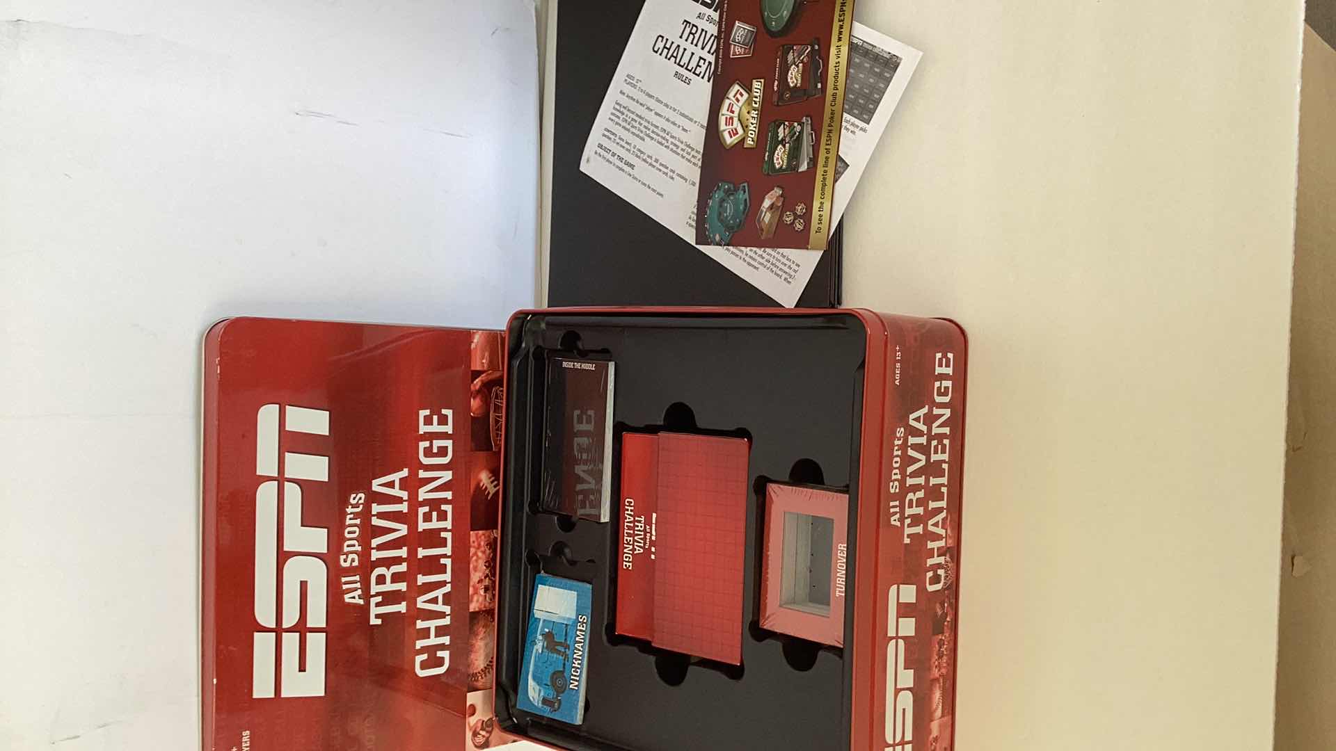 Photo 1 of ESPN ALL SPORTS TRIVIA CHALLENGE GAME UNUSED
