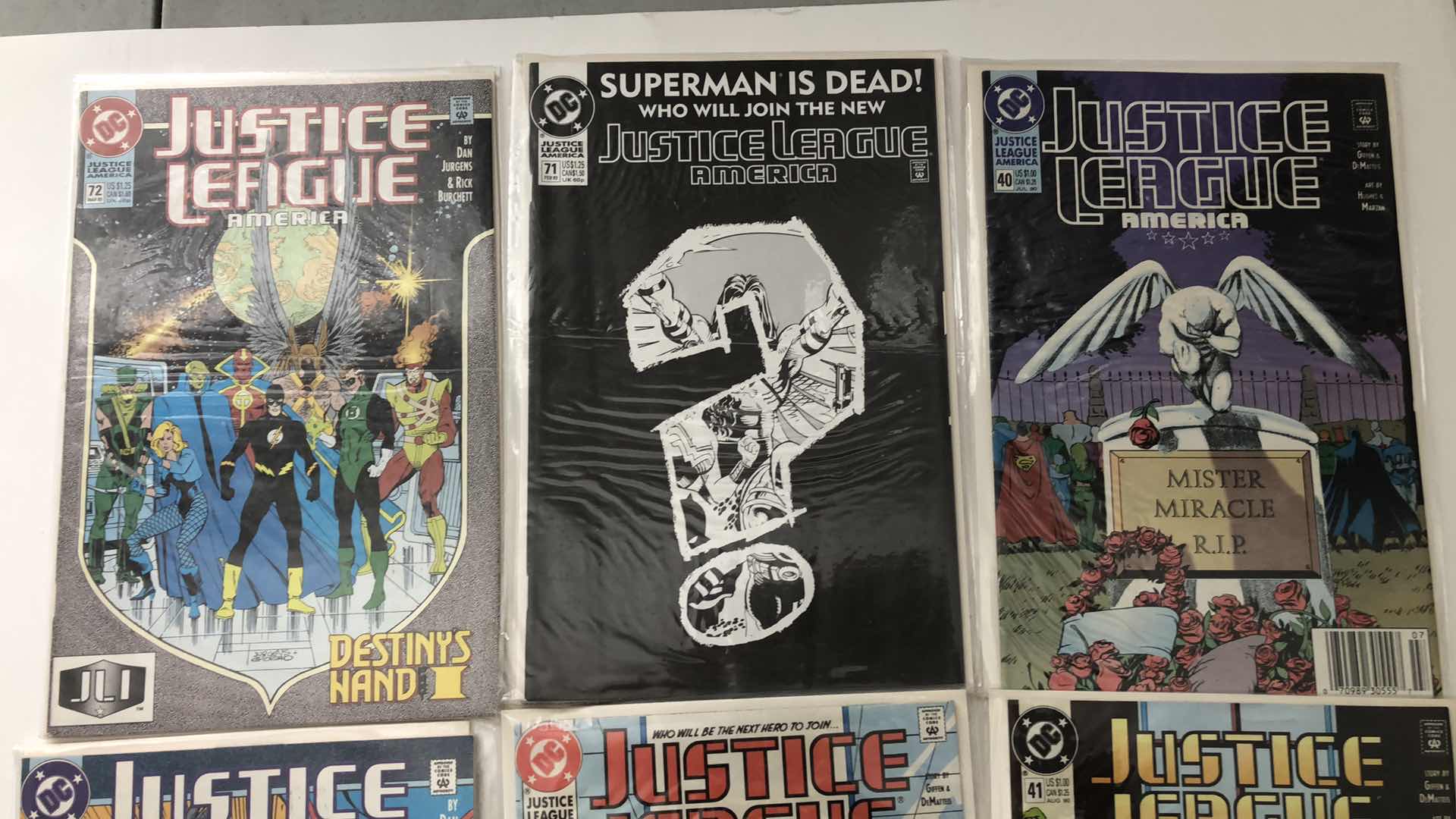Photo 1 of JUSTICE LEAGUE AMERICA COMICS