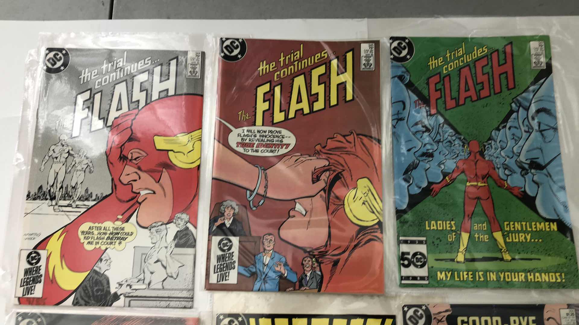 Photo 1 of DC COMICS FLASH 344,345,347,348,349,350