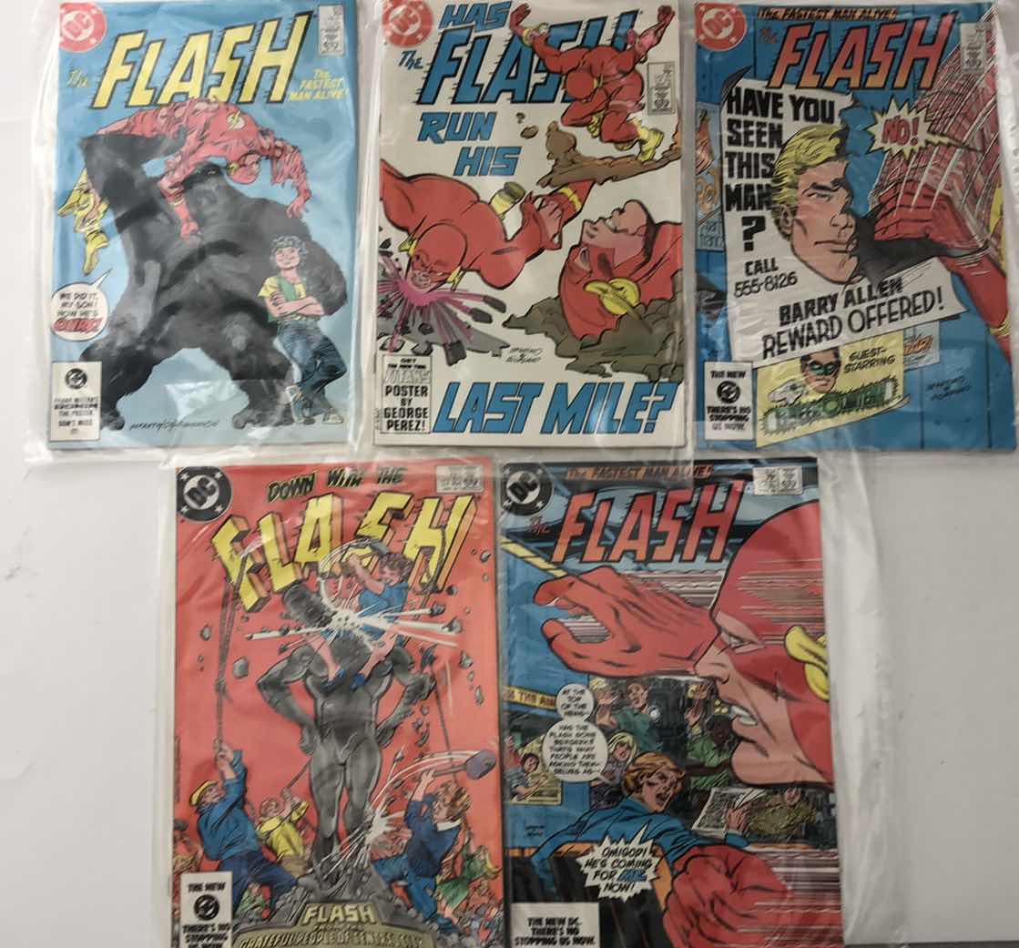 Photo 1 of DC COMICS FLASH #330,331,332,333,334