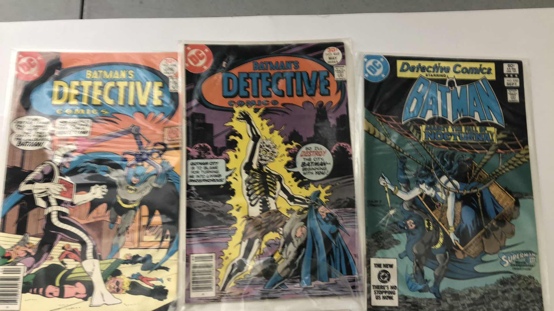 Photo 1 of DC DETECTIVE COMICS BATMAN #468,469,530,546,547,548