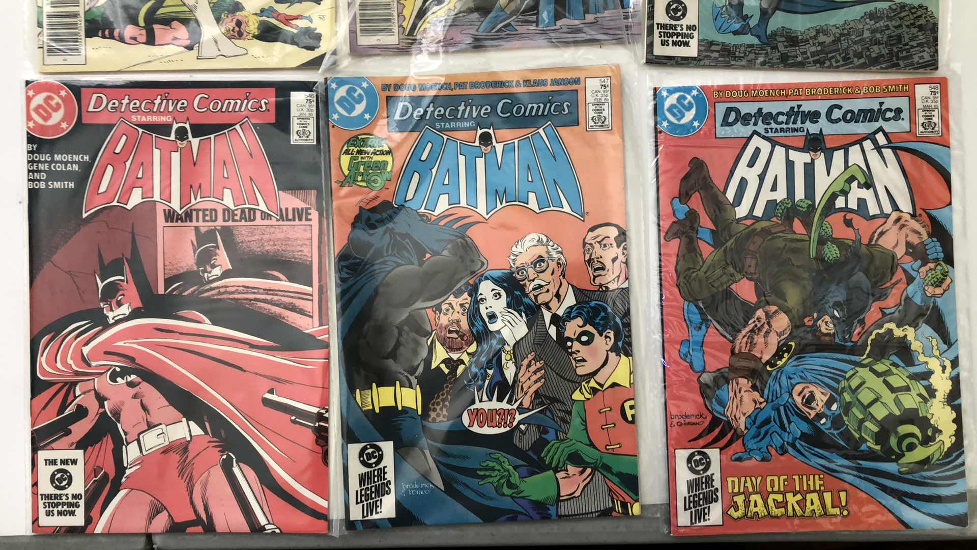 Photo 1 of DC DETECTIVE COMICS BATMAN #468,469,530,546,547,548