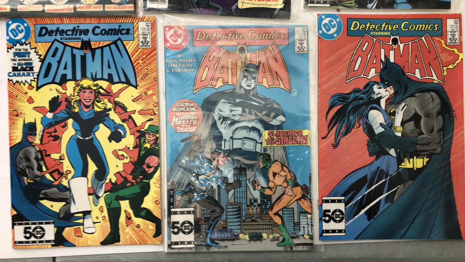 Photo 3 of DC DETECTIVE COMICS BATMAN #442,473,553,554,555,556