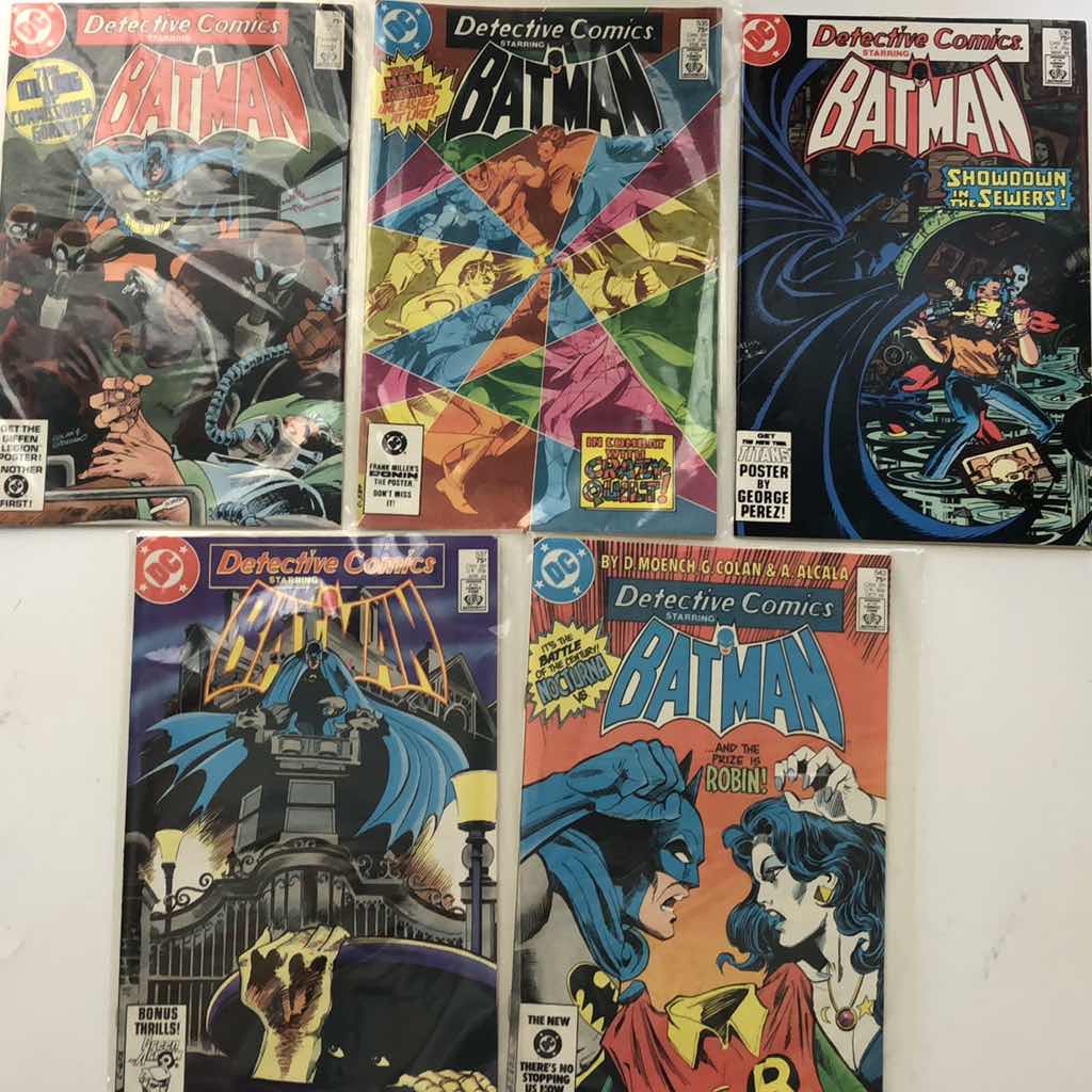 Photo 1 of DC DETECTIVE COMICS BATMAN #533,535,536,537,543