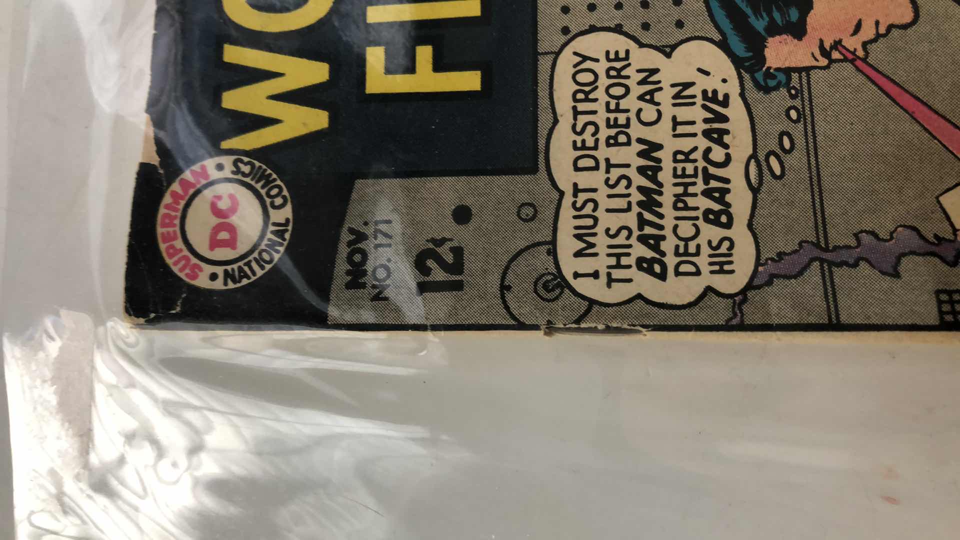 Photo 1 of DC COMICS WORLD’S FINEST BATMAN AND SUPERMAN #171