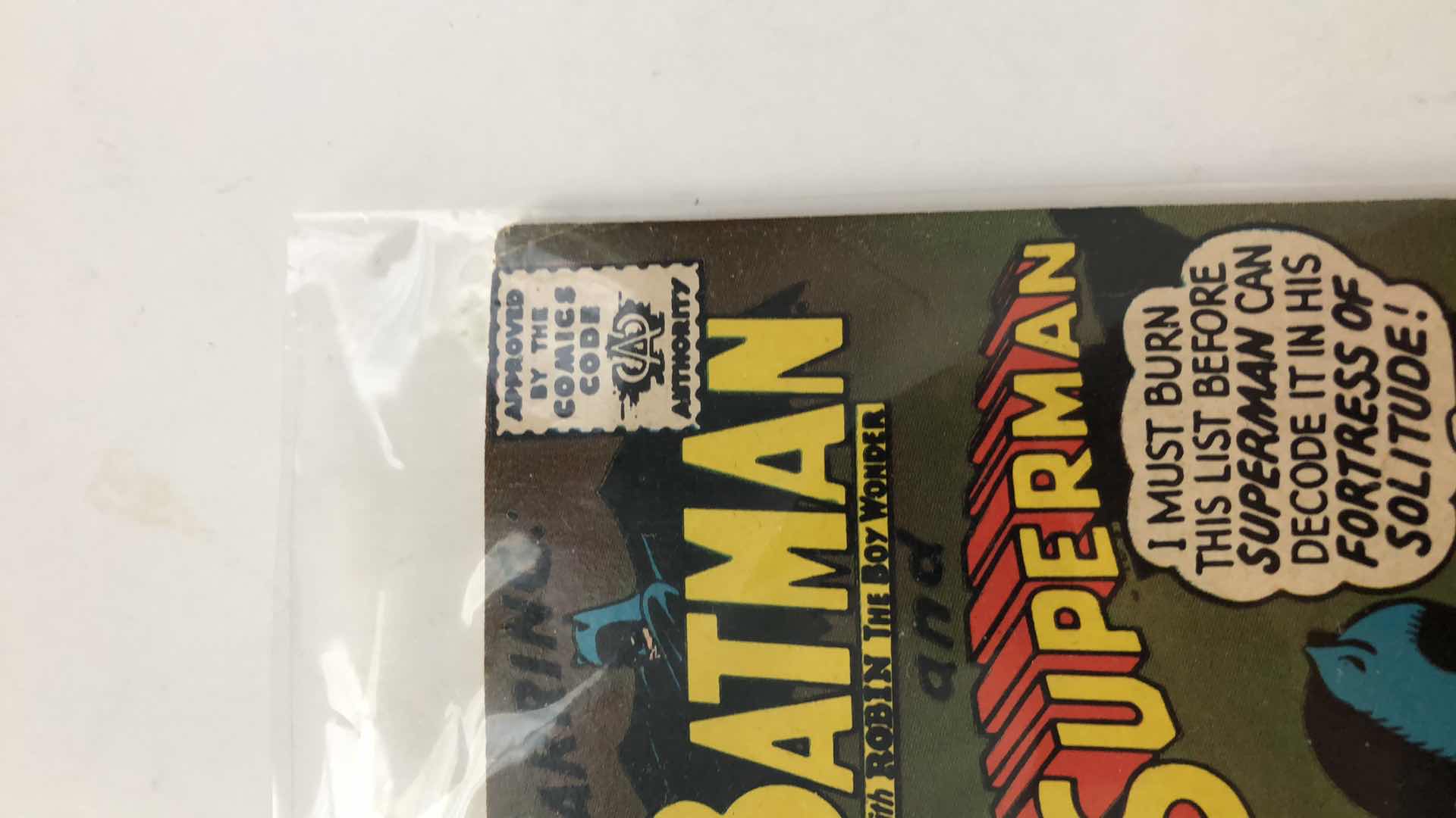Photo 1 of DC COMICS WORLD’S FINEST BATMAN AND SUPERMAN #171