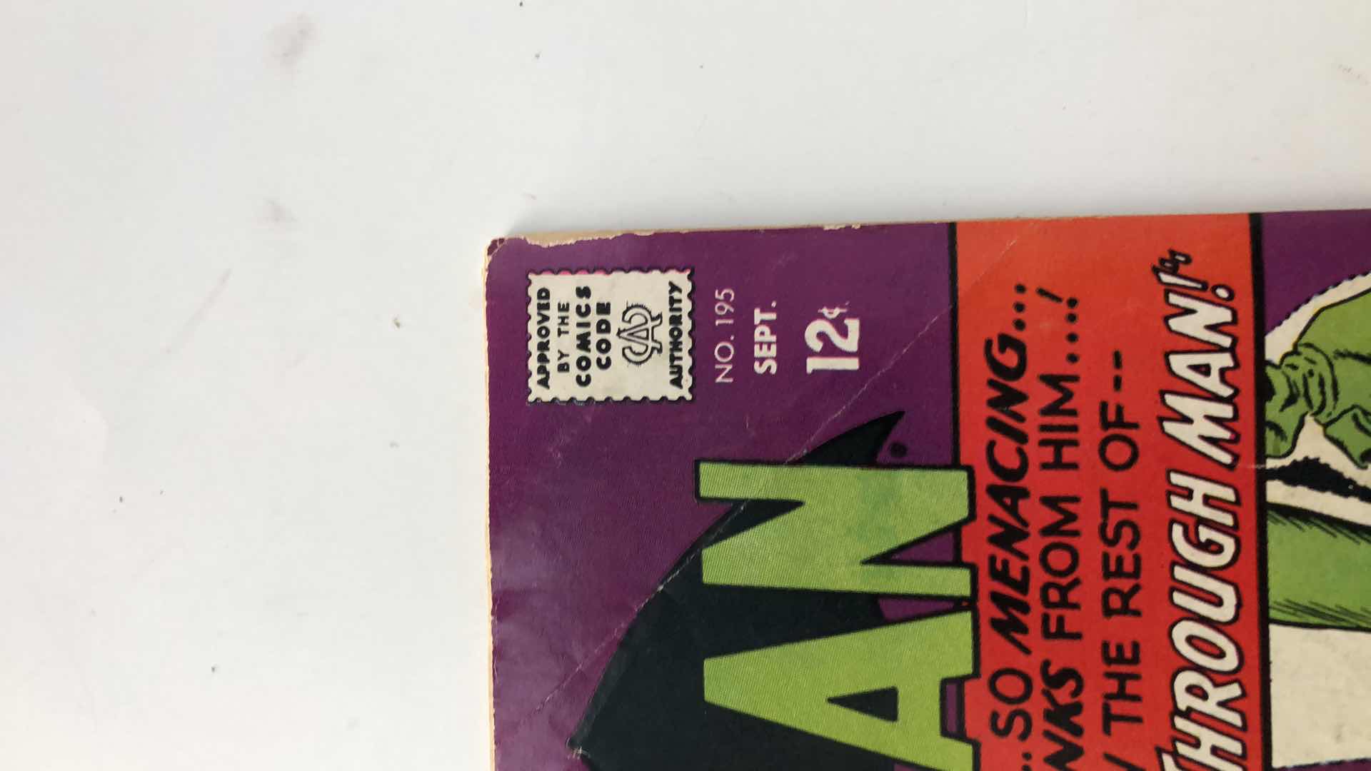 Photo 1 of DC COMICS BATMAN #195