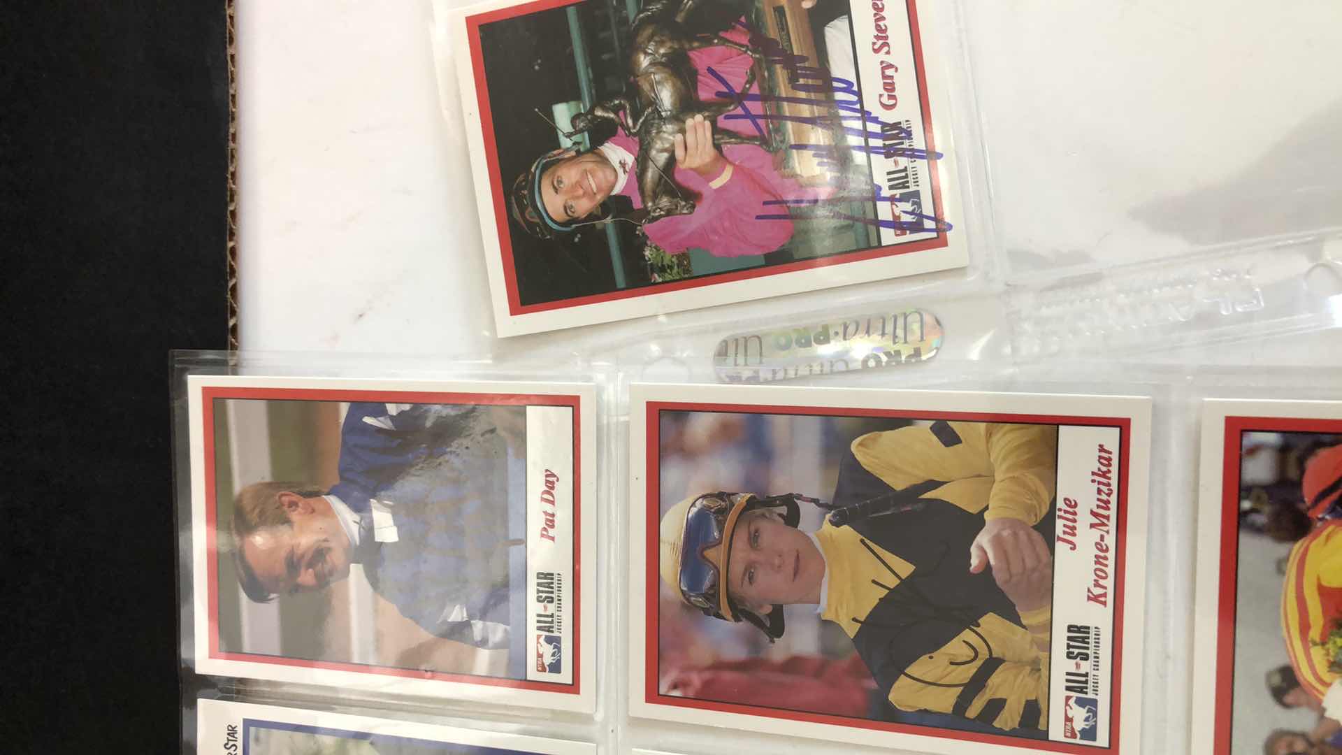 Photo 3 of HORSE JOCKEYS AUTOGRAPHS FROM UNAUTHENTICATED