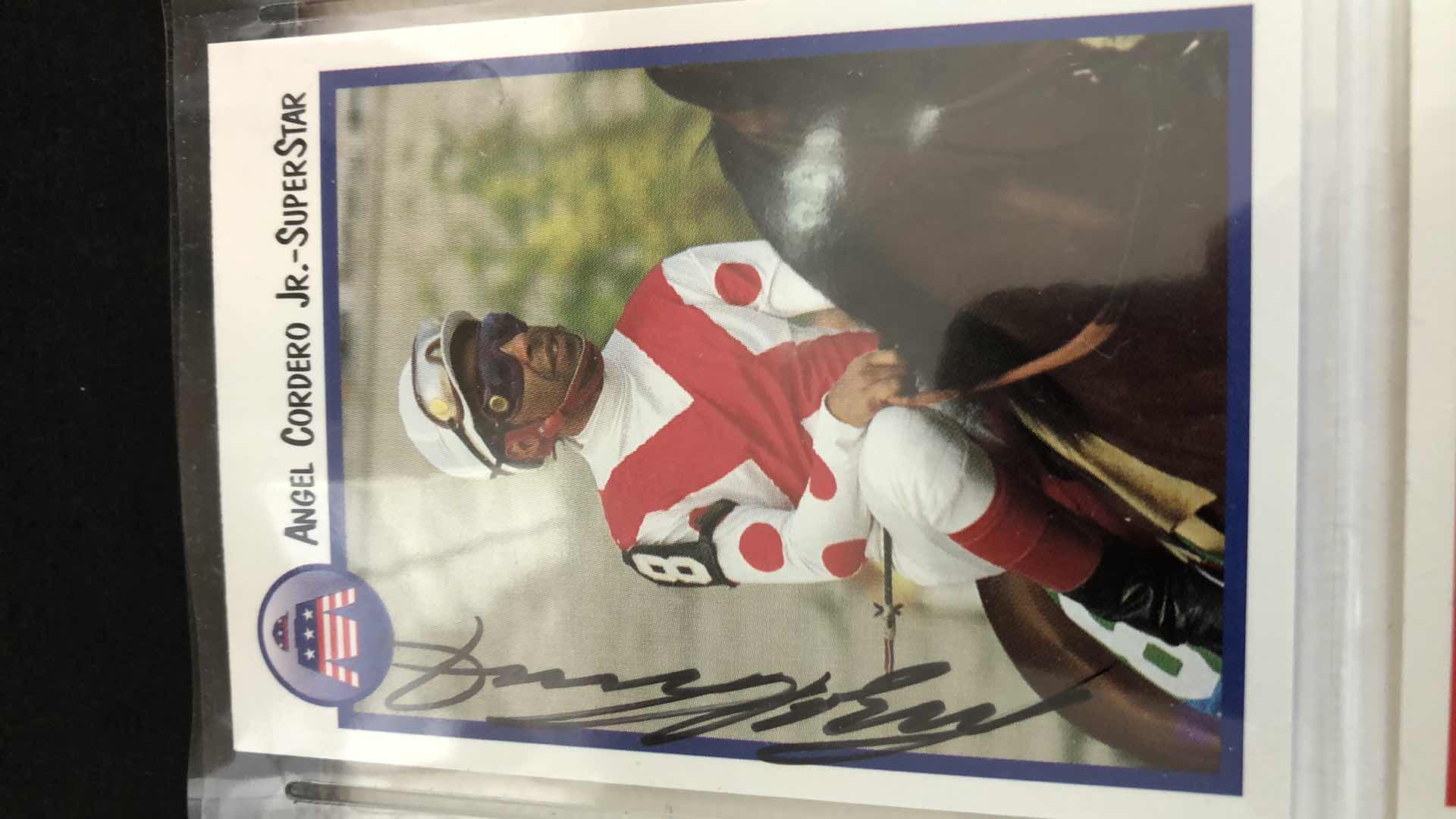 Photo 1 of HORSE JOCKEYS AUTOGRAPHS FROM UNAUTHENTICATED