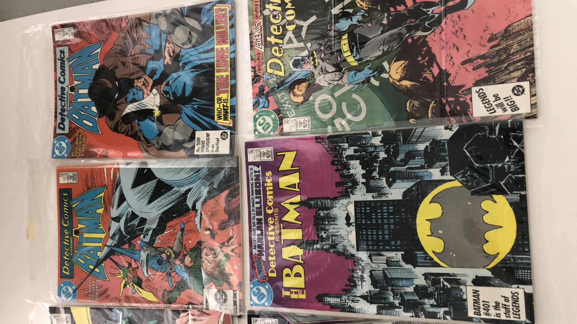 Photo 1 of DC COMICS DETECTIVE COMICS #557,558,565,566,567,568