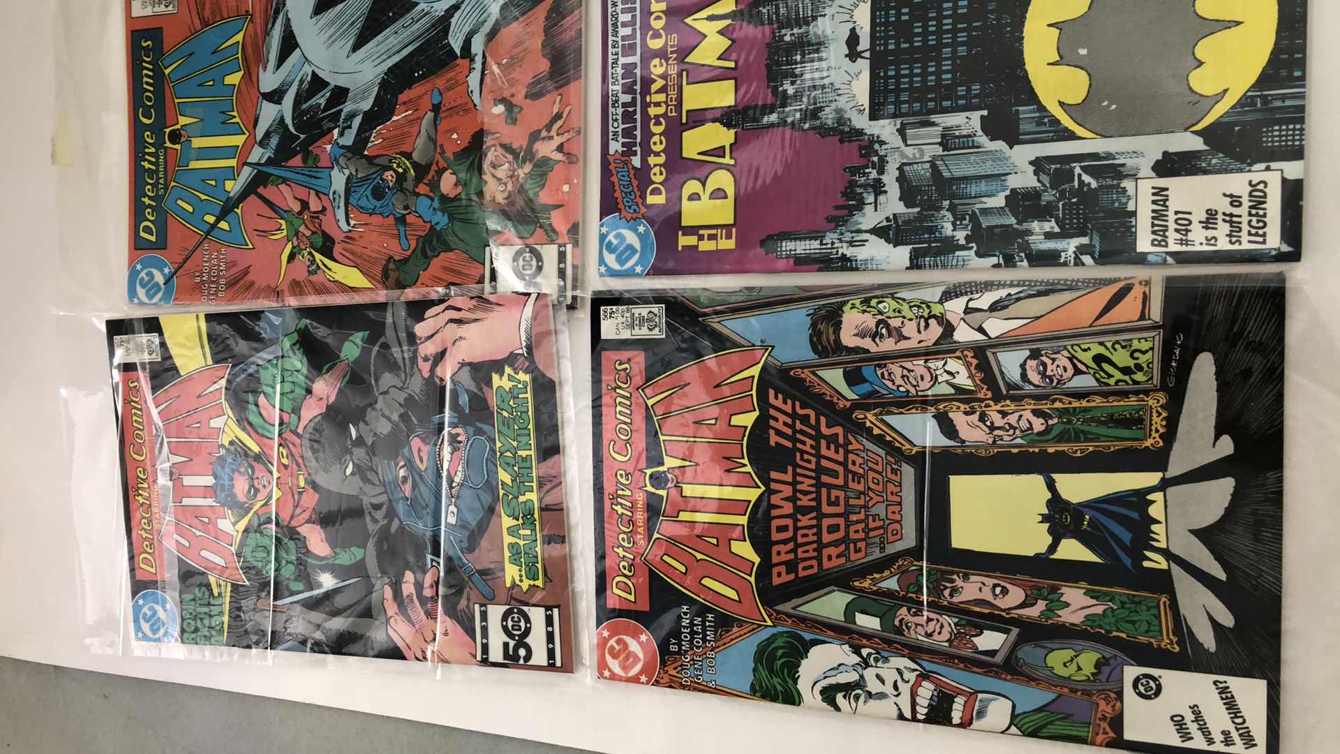 Photo 1 of DC COMICS DETECTIVE COMICS #557,558,565,566,567,568