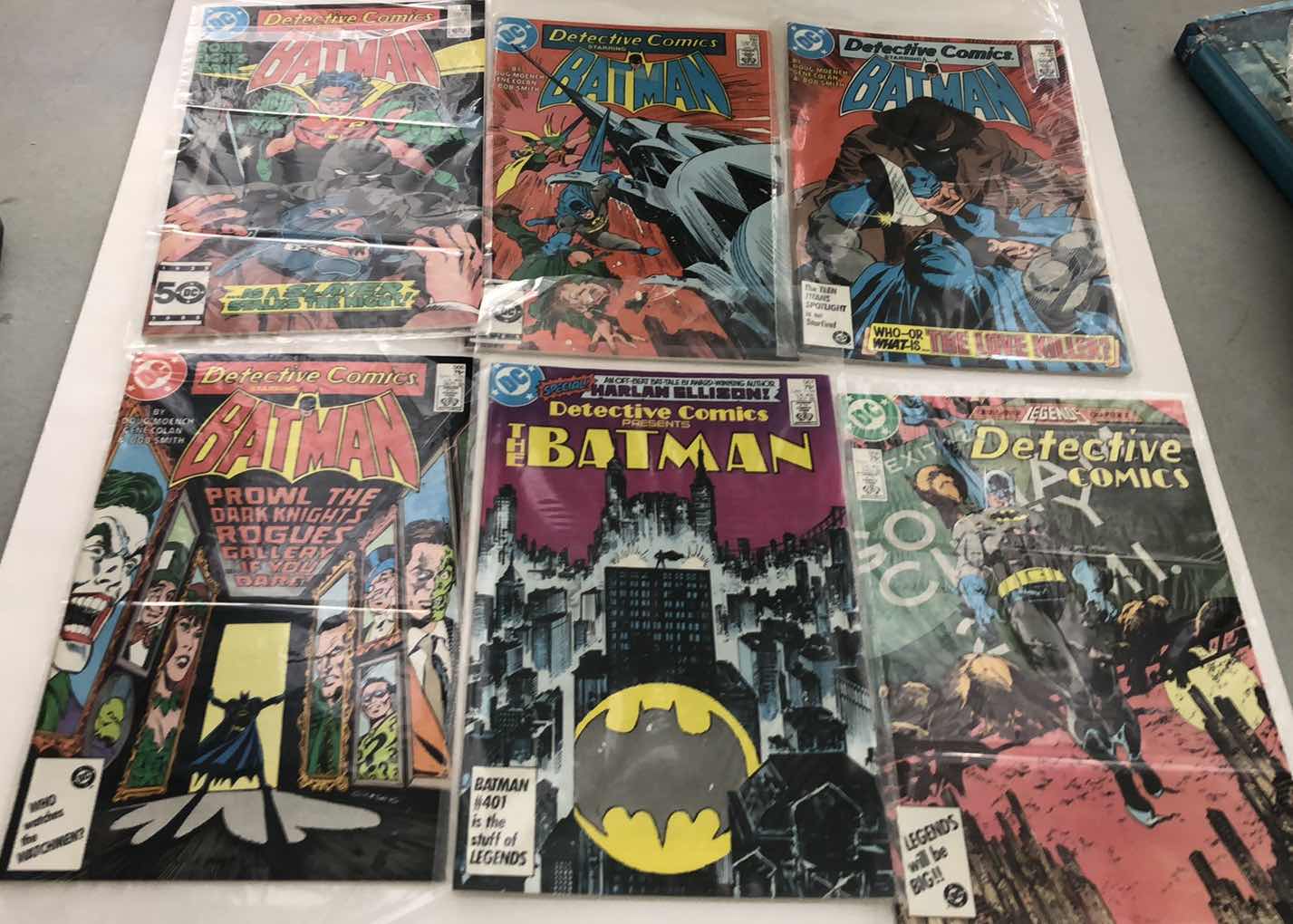 Photo 1 of DC COMICS DETECTIVE COMICS #557,558,565,566,567,568