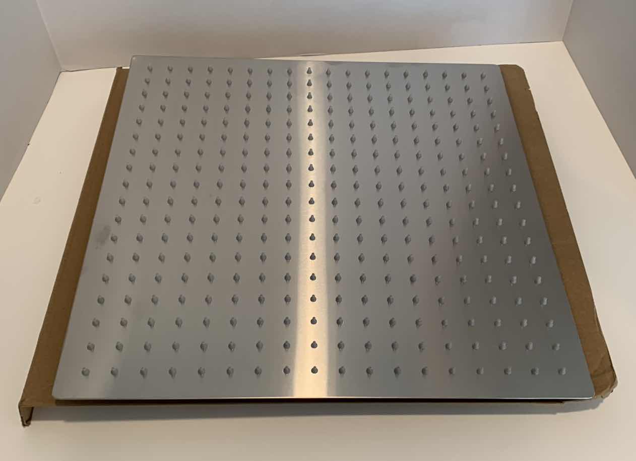 Photo 1 of 16” BRUSHED NICKEL FLAT SHOWER HEAD