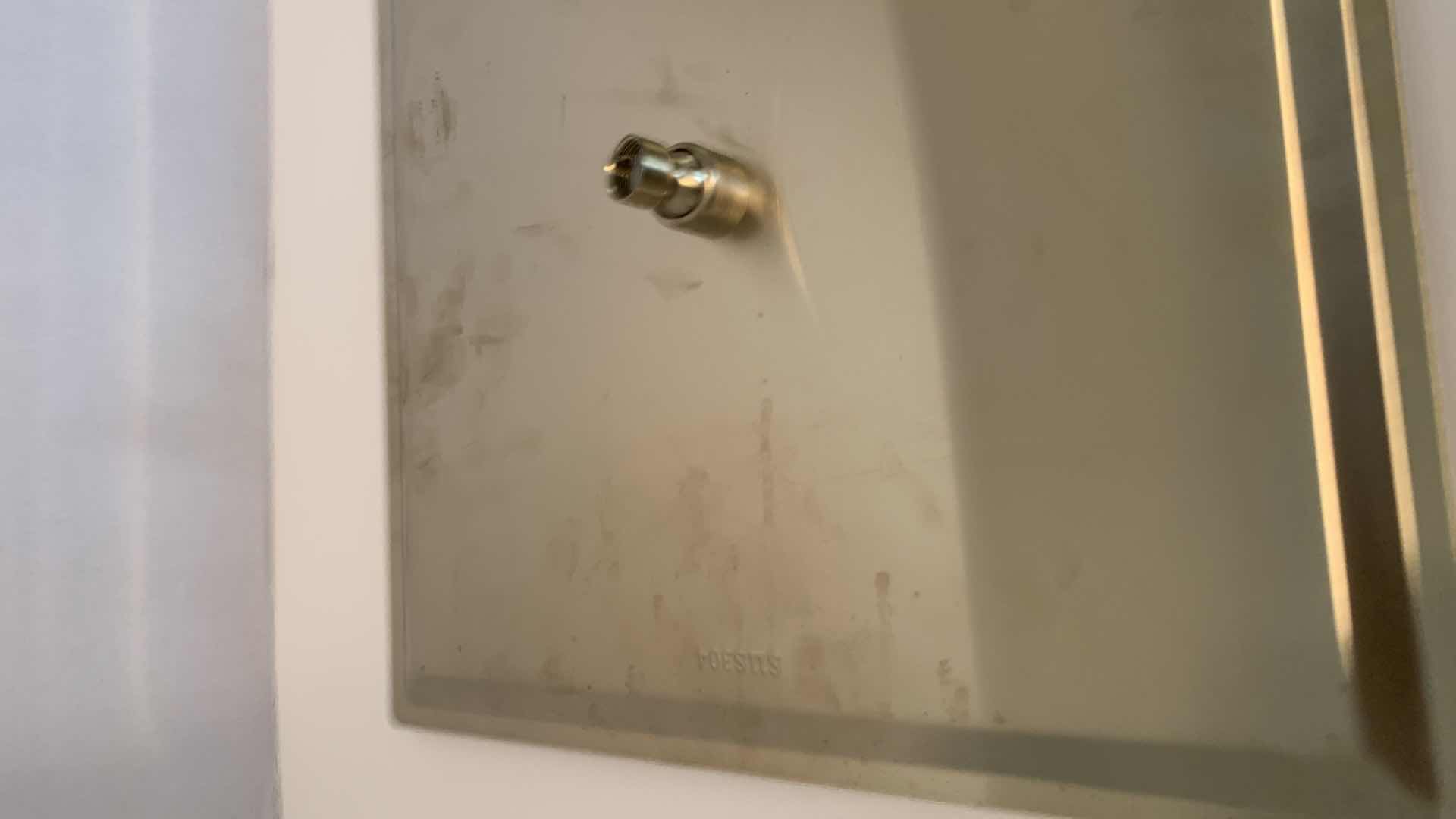 Photo 1 of 16” GOLD BRUSHED STAINLESS STEEL SHOWER HEAD