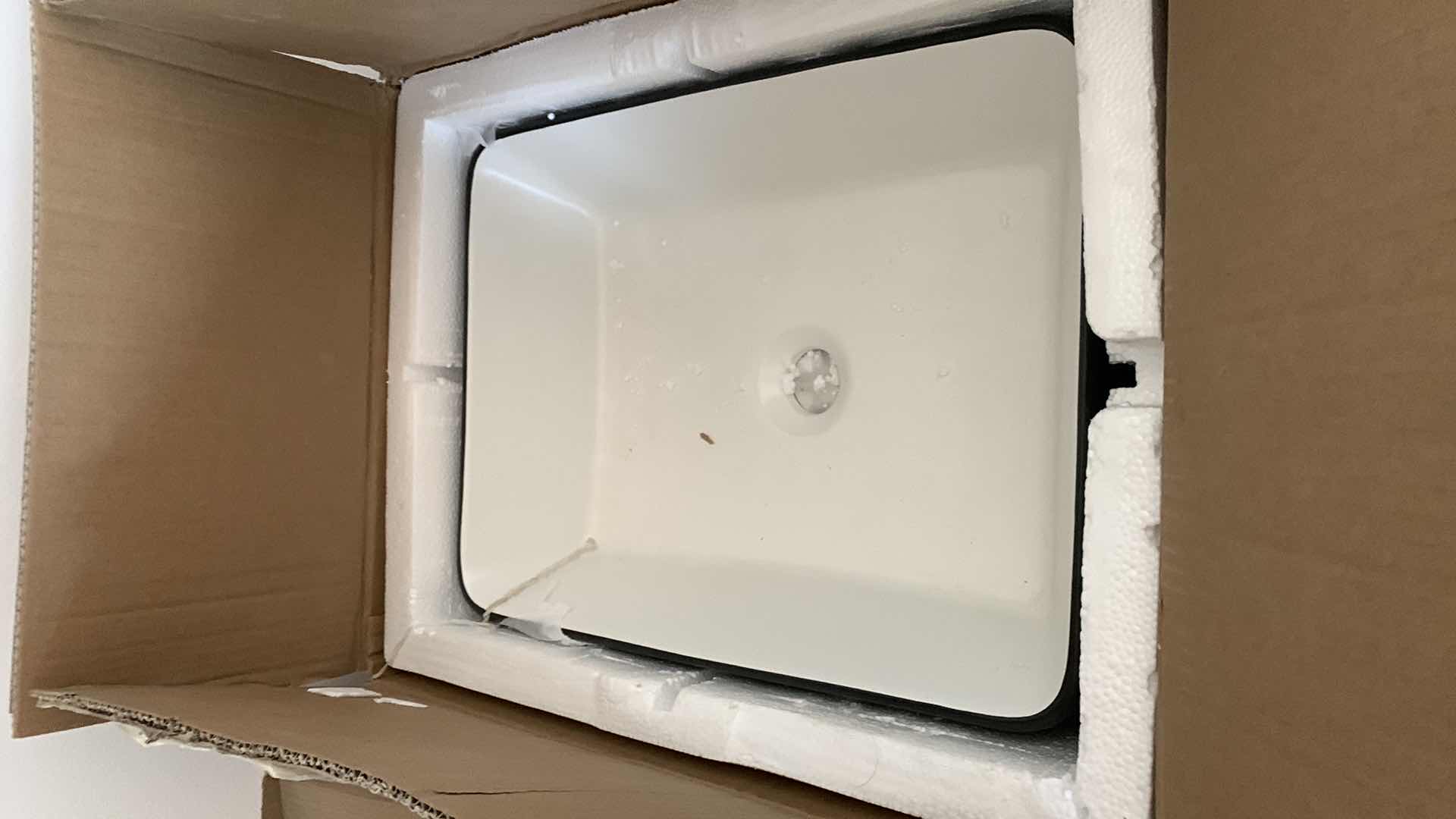 Photo 1 of MIYILI VESSEL SINK RECTANGULAR 19”