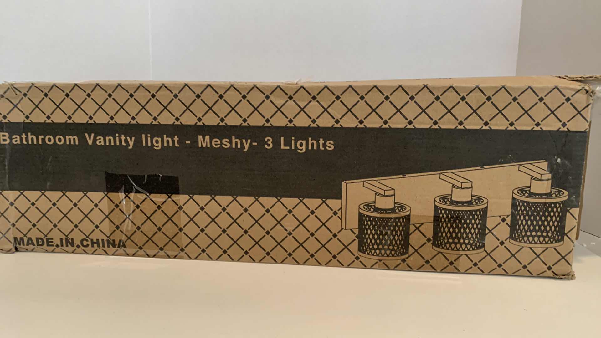 Photo 1 of BATHROOM VANITY LIGHT MESHY 3 LIGHTS