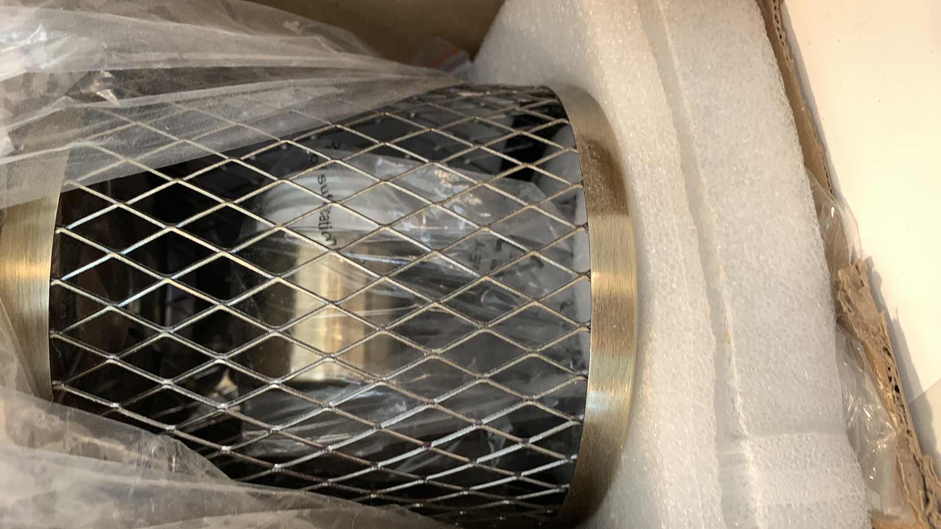 Photo 1 of BATHROOM VANITY LIGHT MESHY 3 LIGHTS