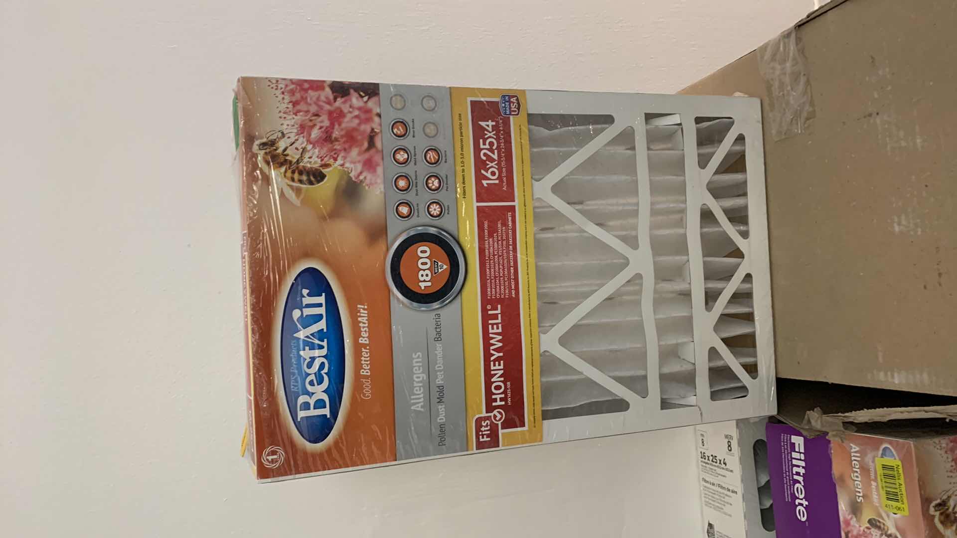 Photo 1 of BEST AIR 16” X 25” X4” FURNACE FILTER