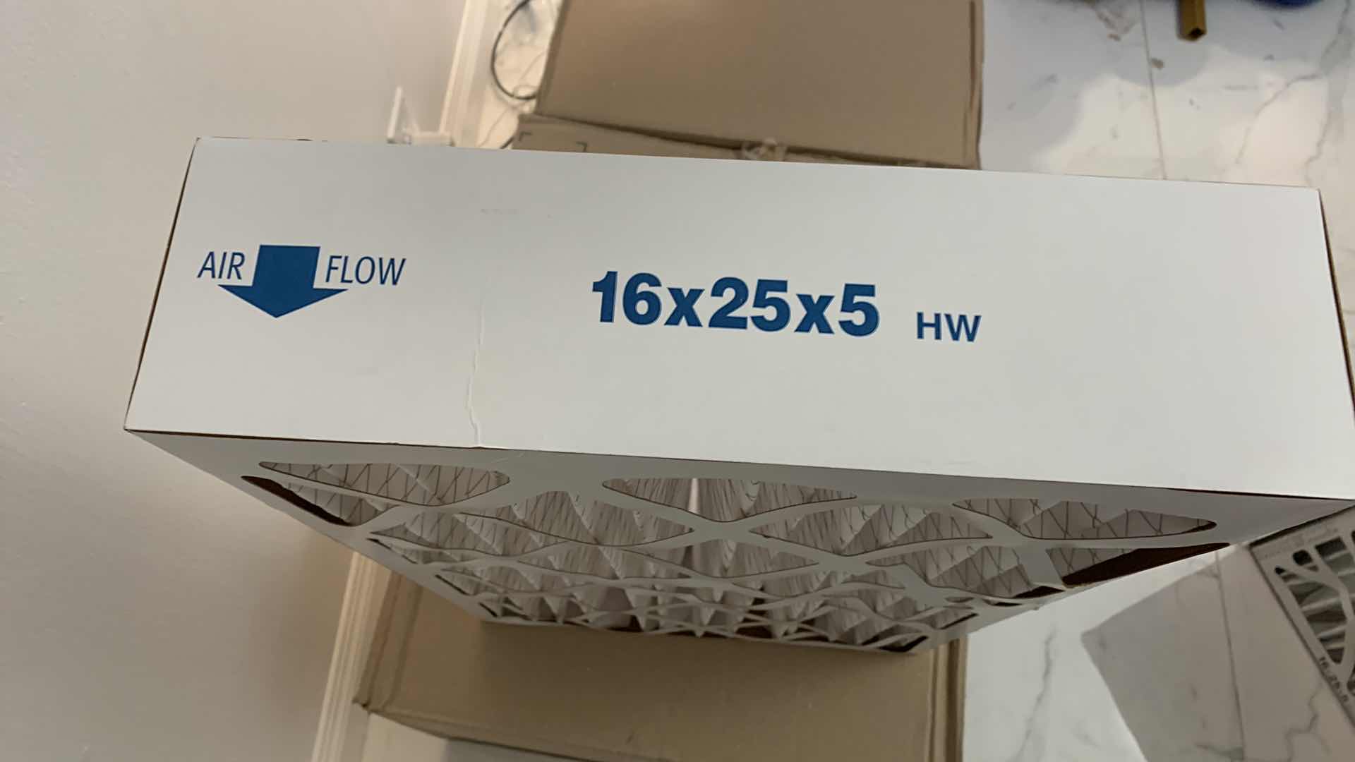 Photo 1 of 16” X 25” X 5” FURNACE FILTER