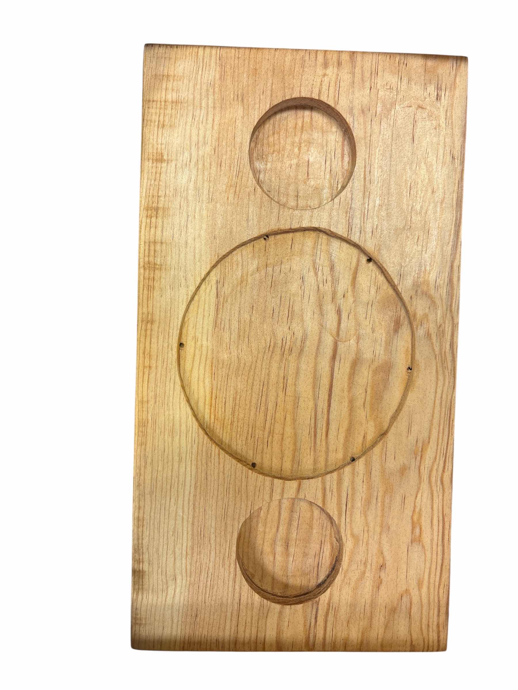 Photo 1 of BOX OF WOODEN SERVING TRAYS