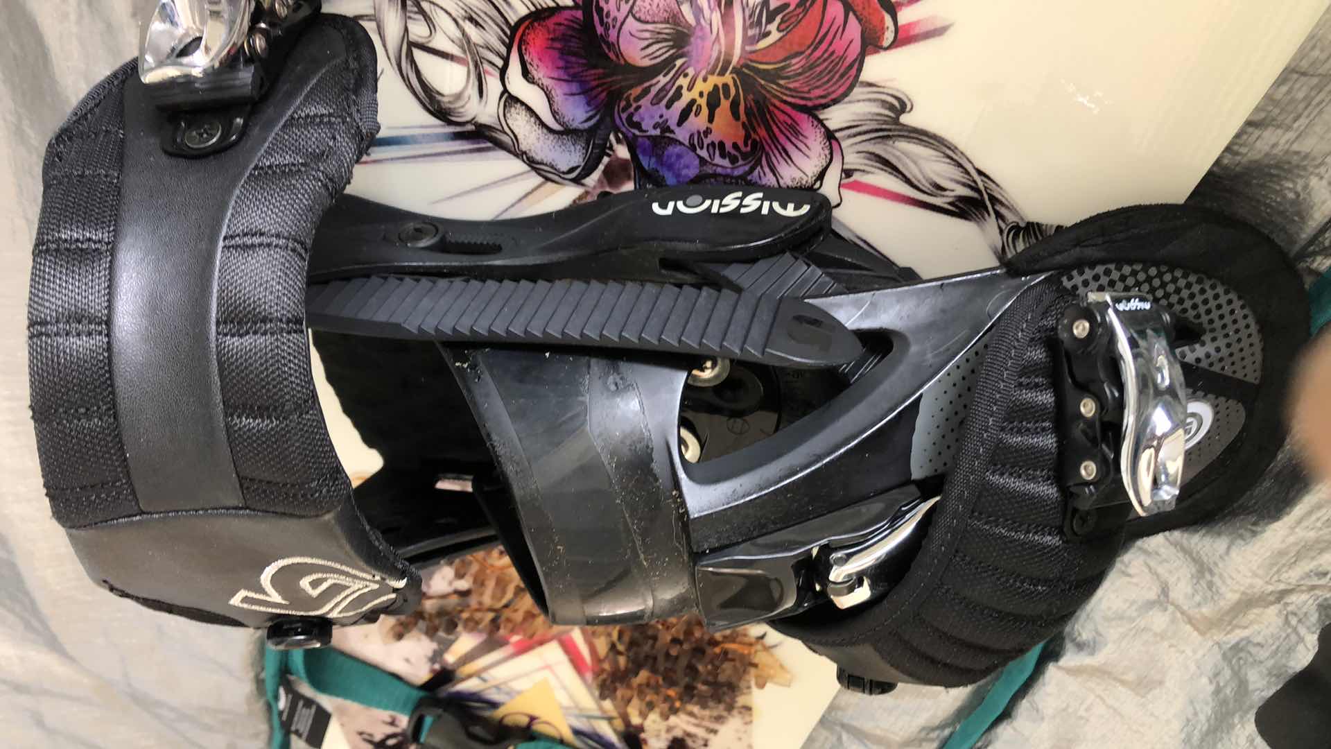 Photo 1 of THE SYSTEM ARBOR SNOWBOARD WITH CASE AND SIZE 7 BOOTS