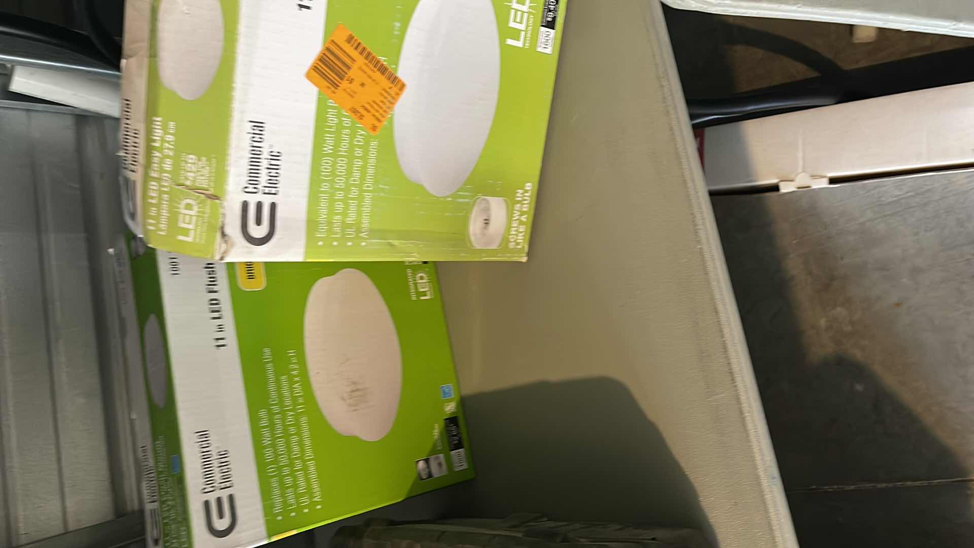 Photo 1 of 2 COMMERCIAL ELECTRIC 
11” LIGHTS