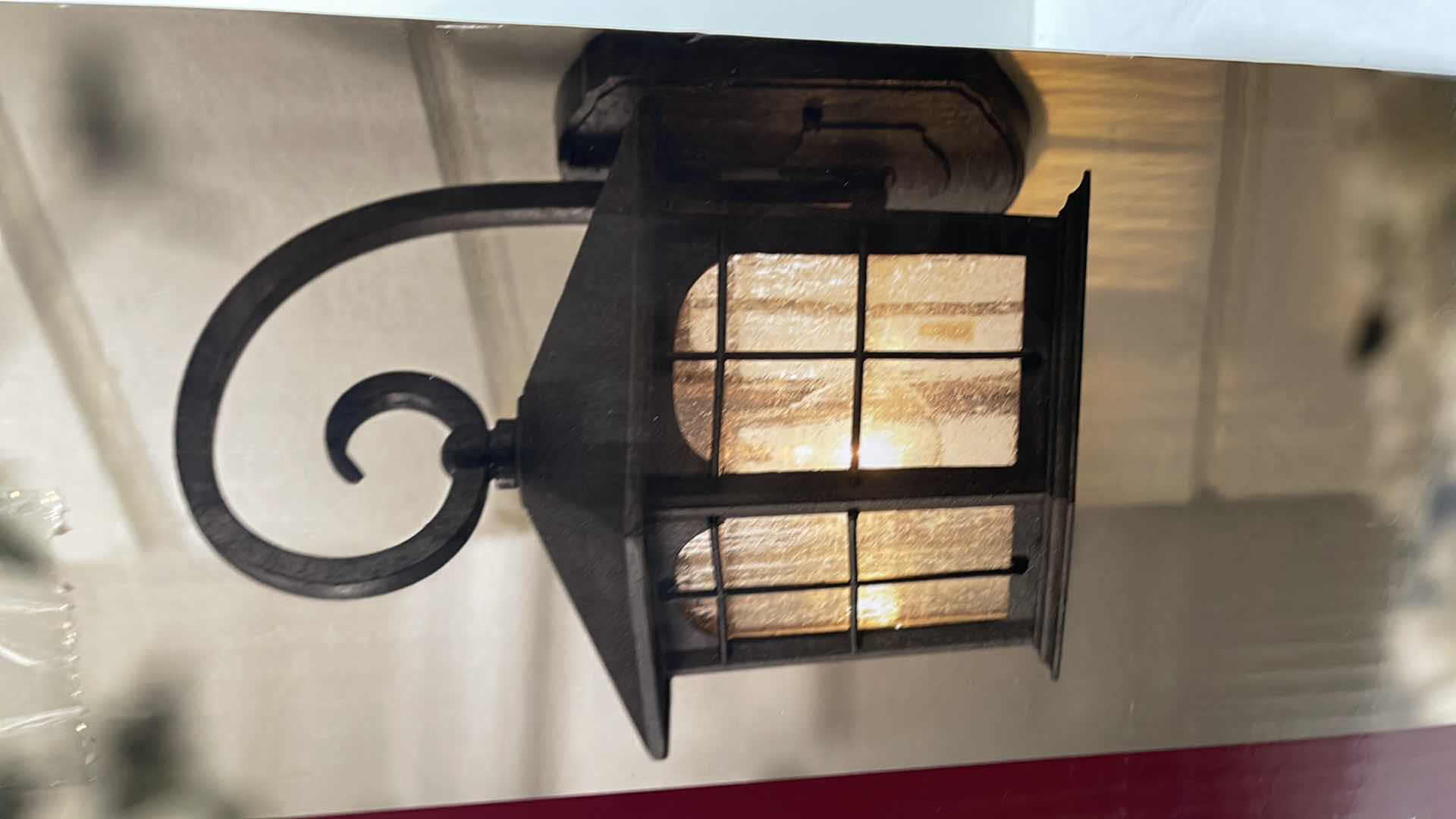 Photo 1 of HOME DECORATORS COLLECTION EXTERIOR WALL LANTERN