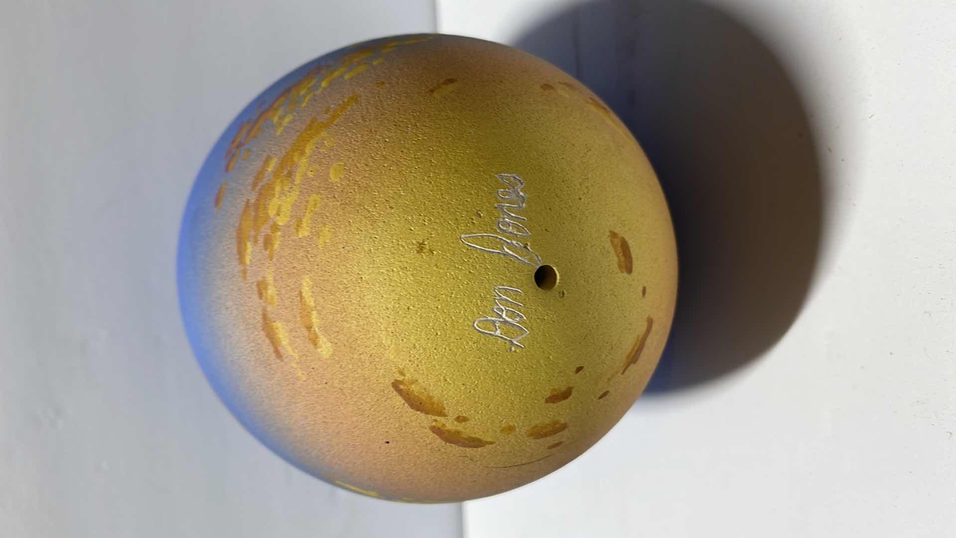 Photo 1 of RARE Don Jones Hand Painted Ceramic Ovoid Night Sky "Atmosphere" Collection  $1200  H-12.5