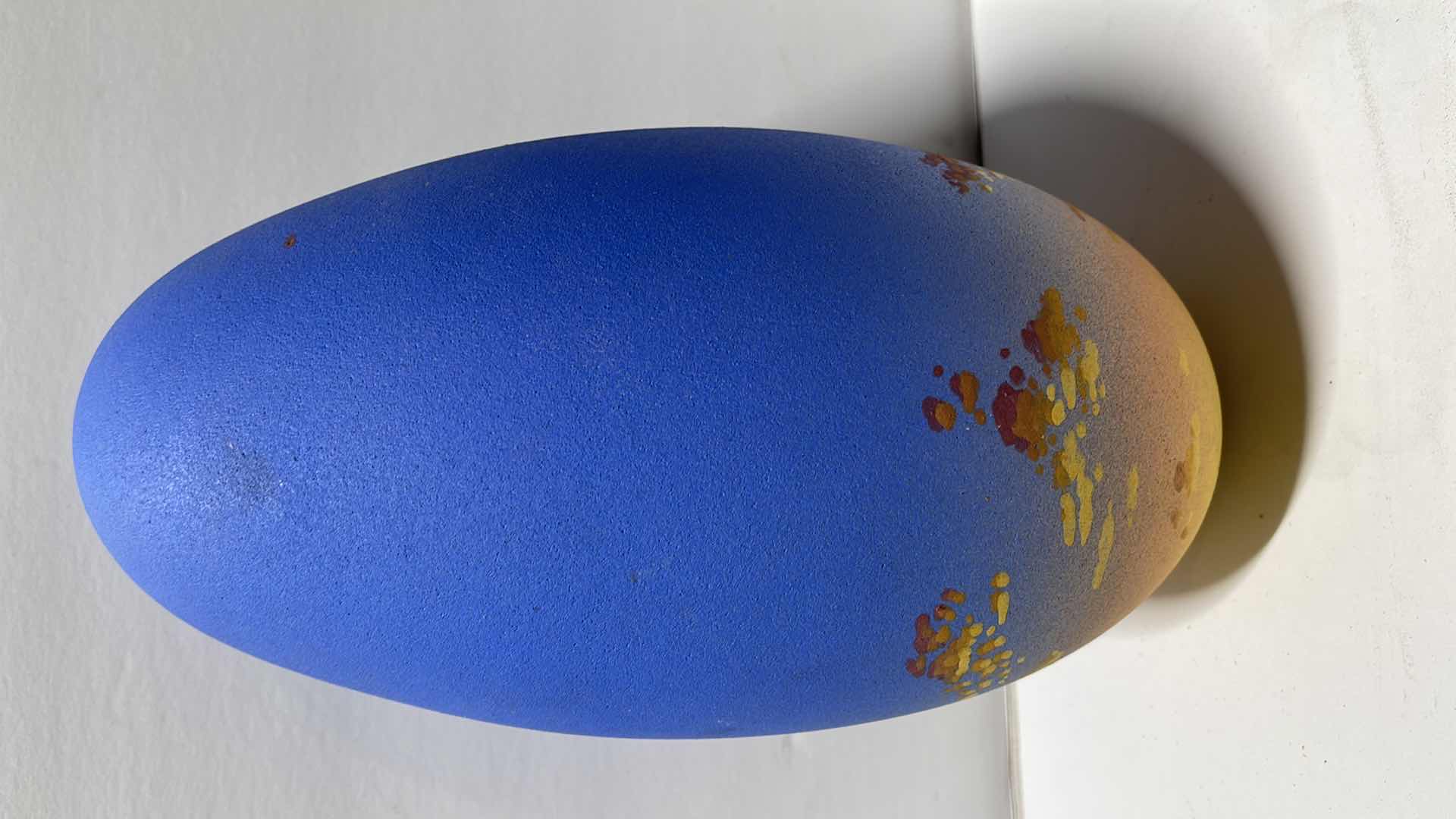 Photo 1 of RARE Don Jones Hand Painted Ceramic Ovoid Night Sky "Atmosphere" Collection  $1200  H-12.5